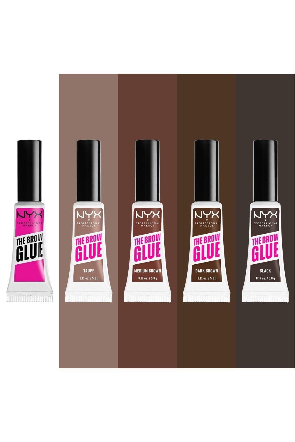 NYX Professional Makeup Brow Glue Instant Brow Styler Medium Brown image 8