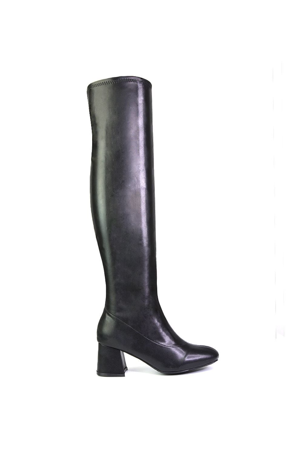 XY London 'Emmett' Over The Knee High Boots image 1