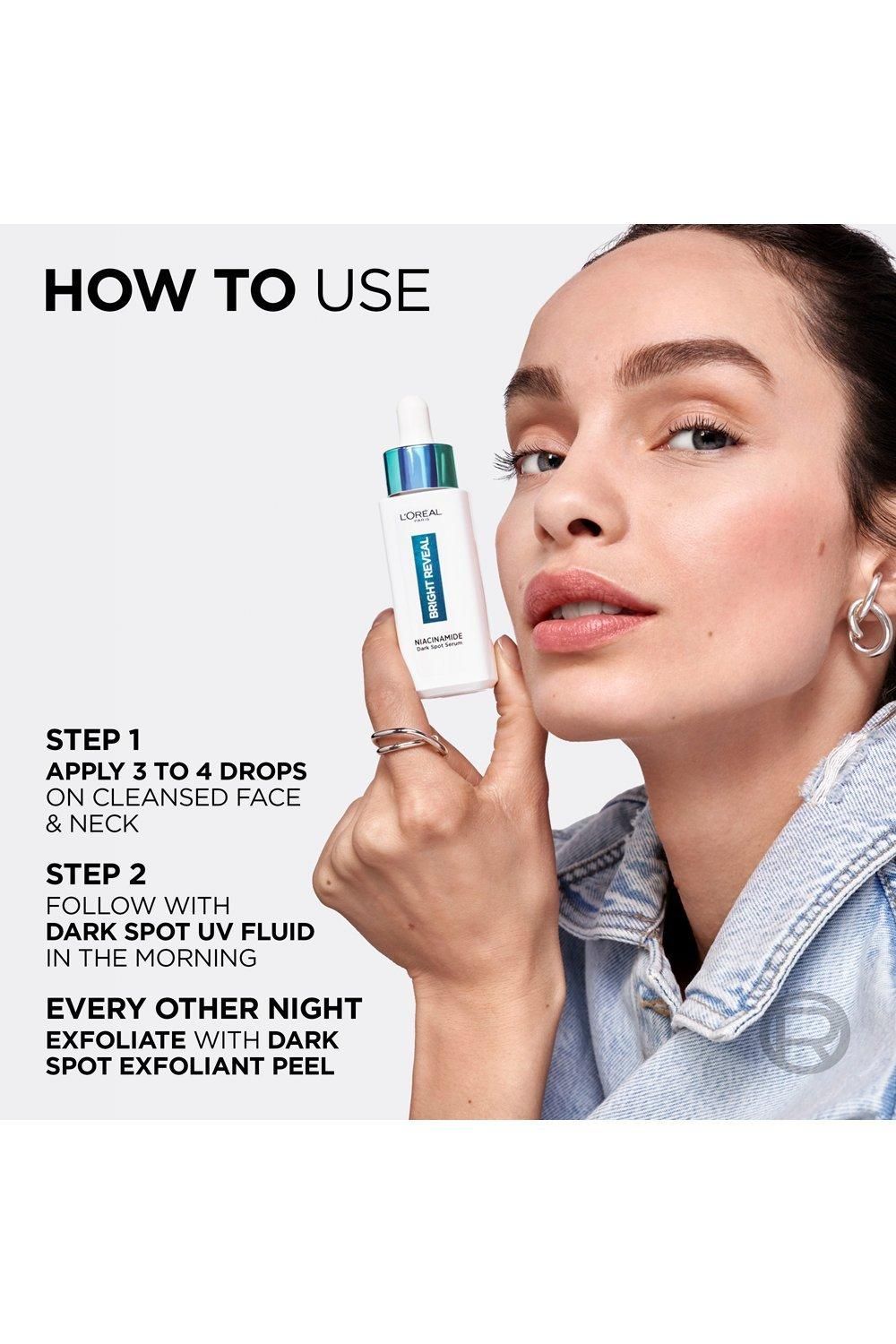 L'Oréal Paris Bright Reveal Niacinamide Dark Spot Serum 10% Niacinamide + Amino-Sulfonic Acid 30ml Multi image 8