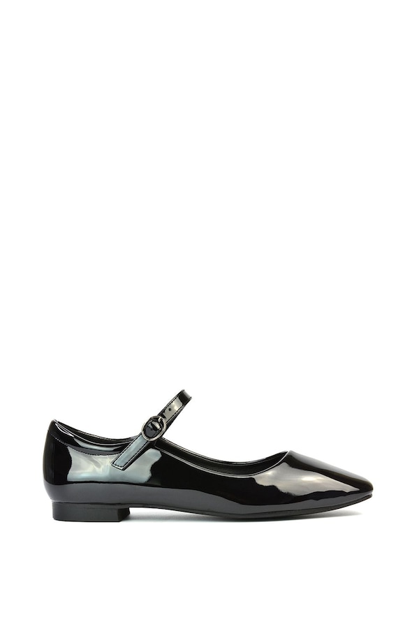 XY London 'Allegra' Mary Jane Square Toe Ballet Shoes