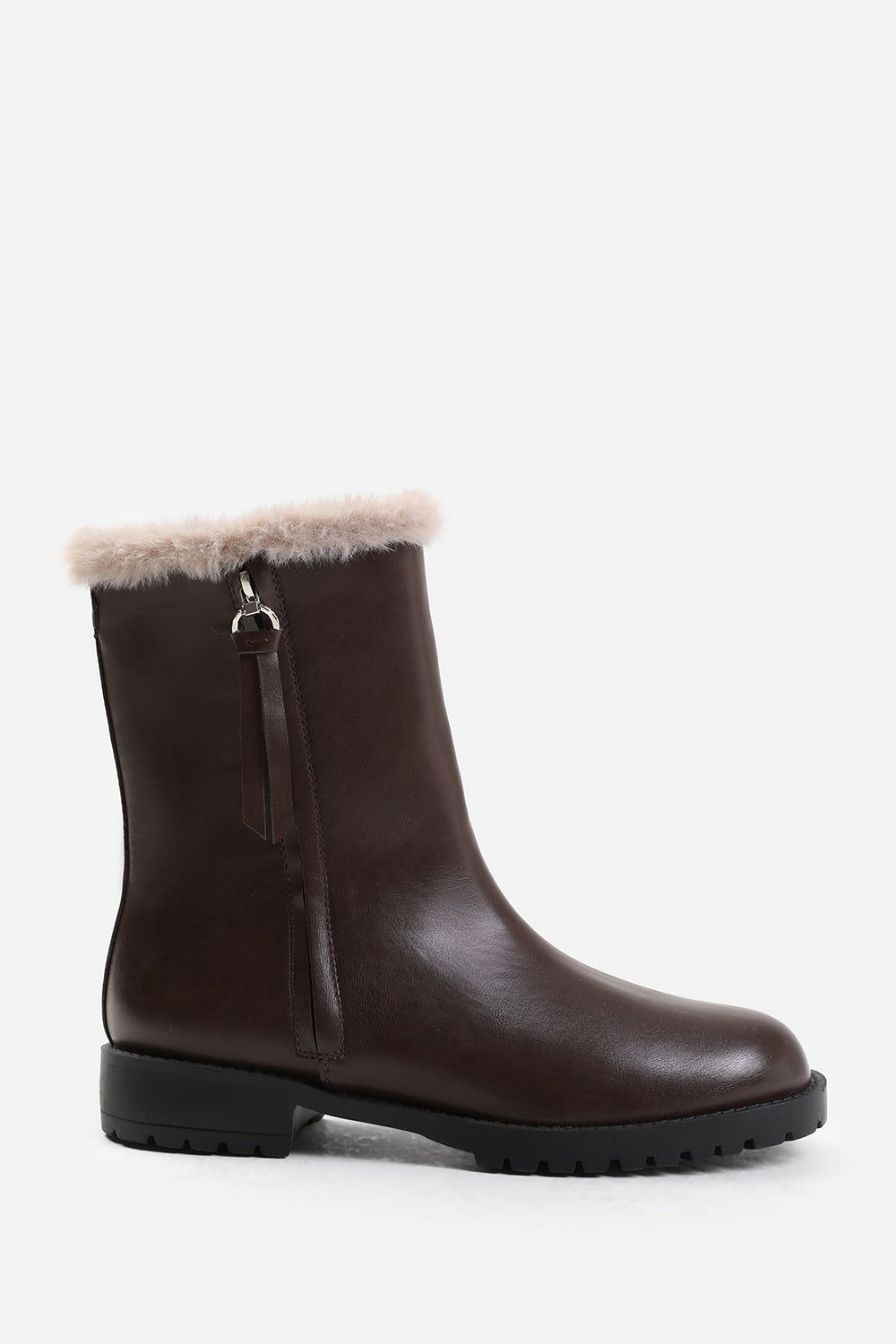 Where's That From 'Ice' Mid Calf Boot With Fur Trim image 2