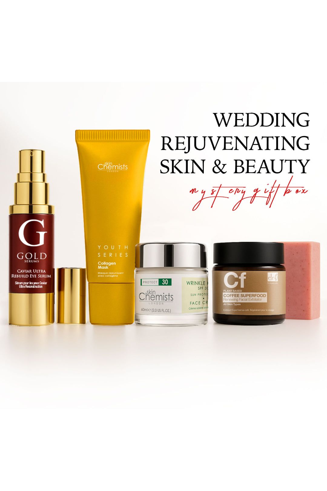 skinChemists professional Wedding Rejuvenating Skin & Beauty Beauty Mystery Gift Box image 1