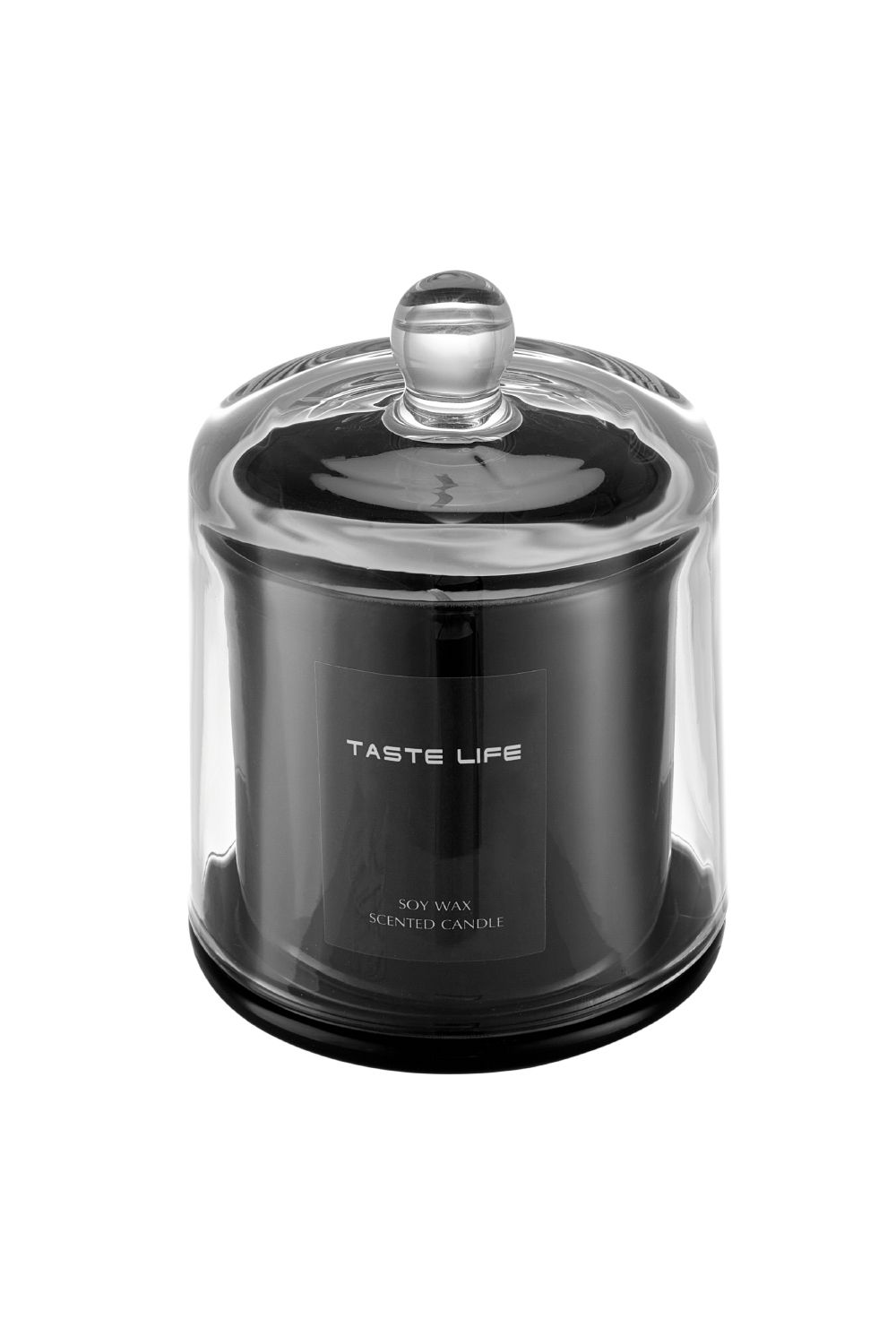 SHEONLY Sky Cypress Soy Wax Scented Candle with Bell Shaped Glass Cup image 3