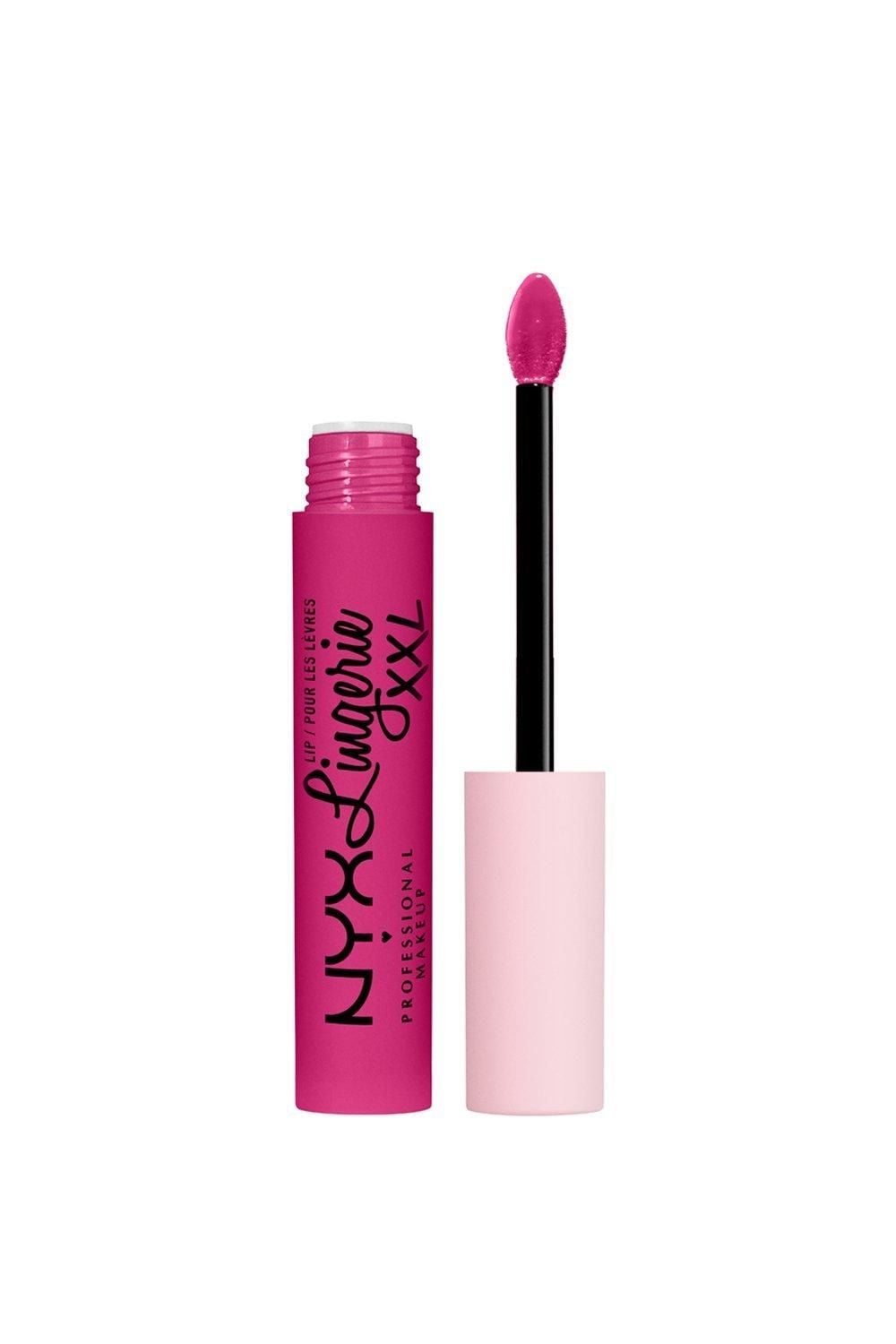 NYX Professional Makeup Lip Lingerie XXL Long Lasting Matte Liquid Lipstick Pink Hit image 1