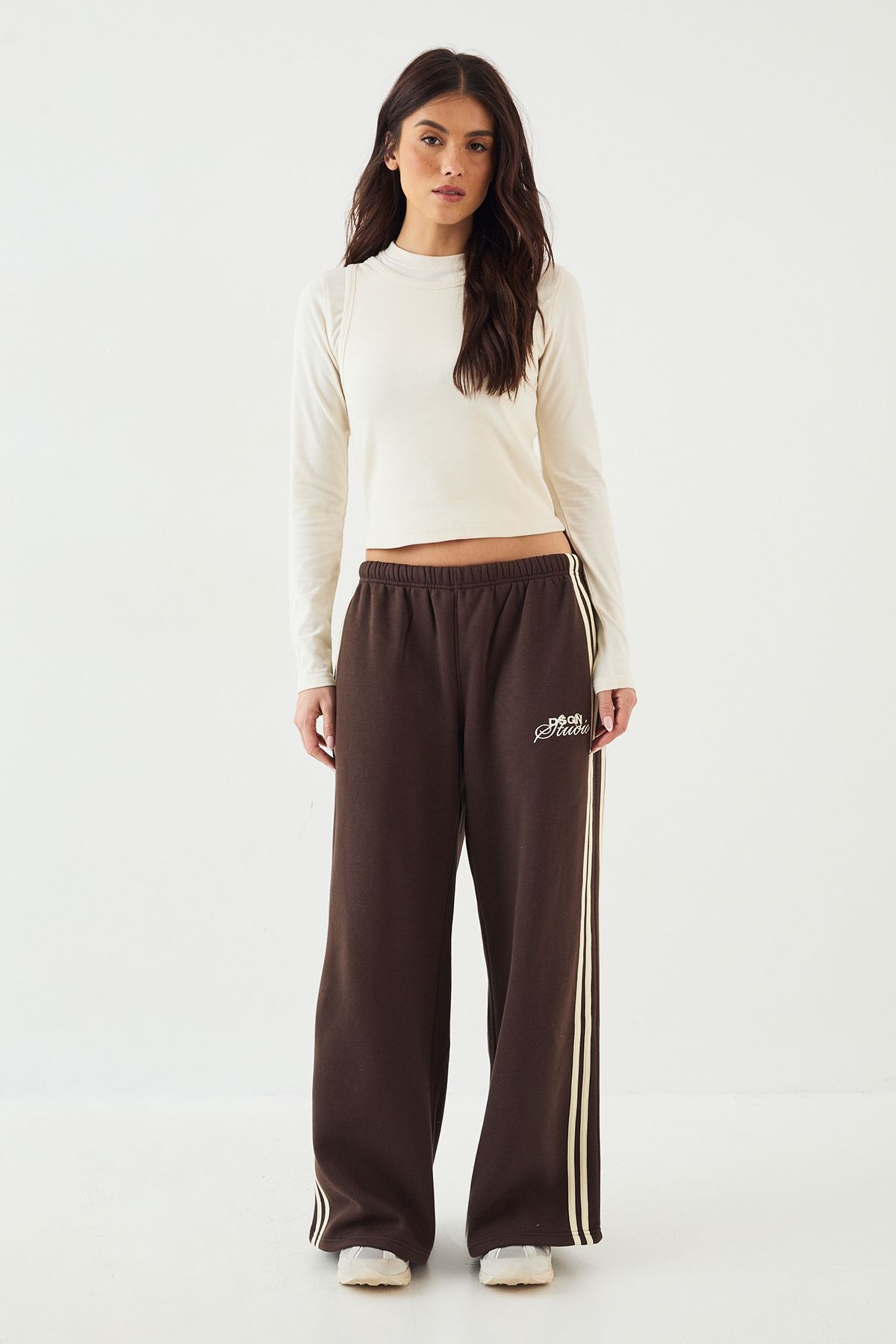 DSGN Studio DSGN Studio Double Layer Long Sleeve Top Cream image 5