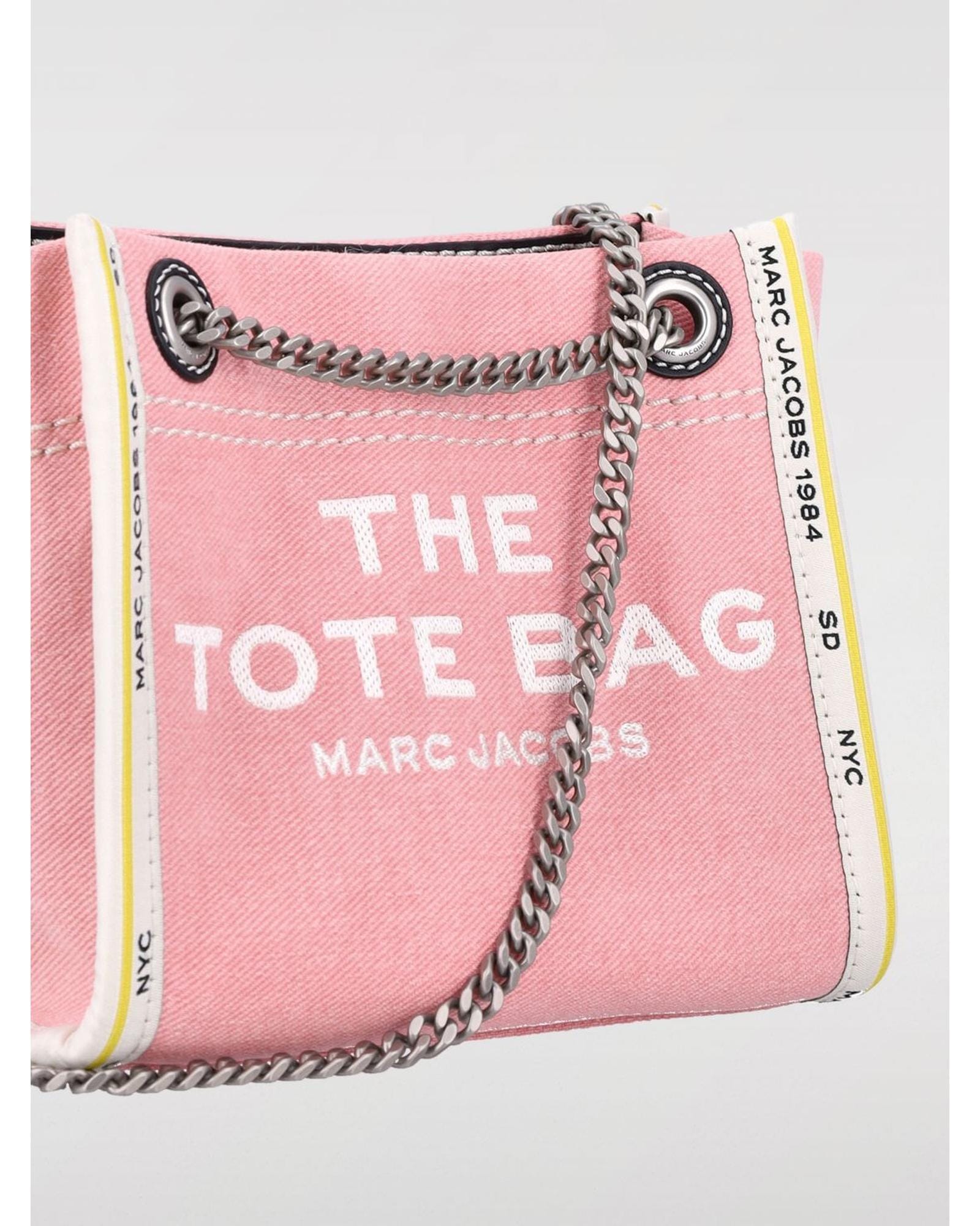 Marc Jacobs The Tote Bag Mini Canvas Tote Wo - Pink image 3