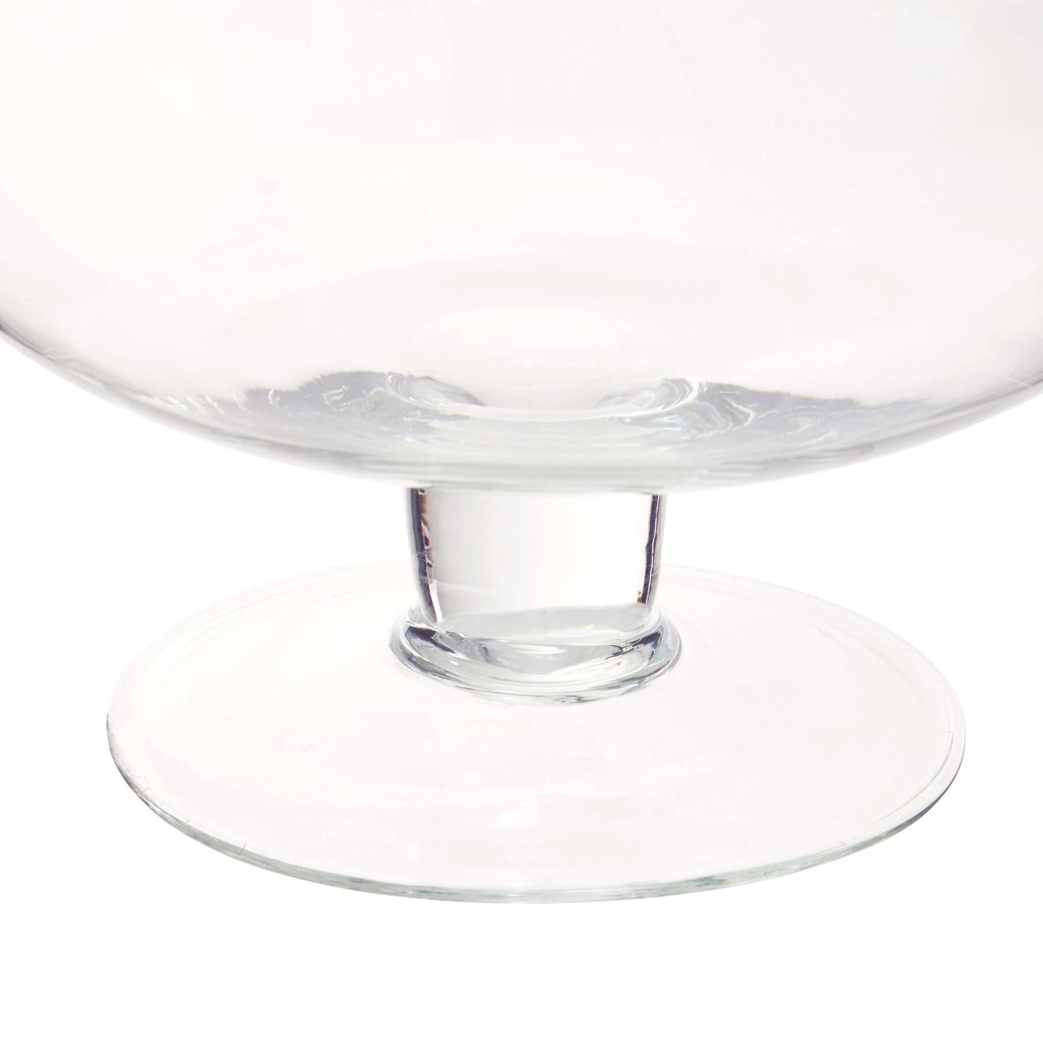 Orsina Ambra Clear Glass Cognac Vase image 4