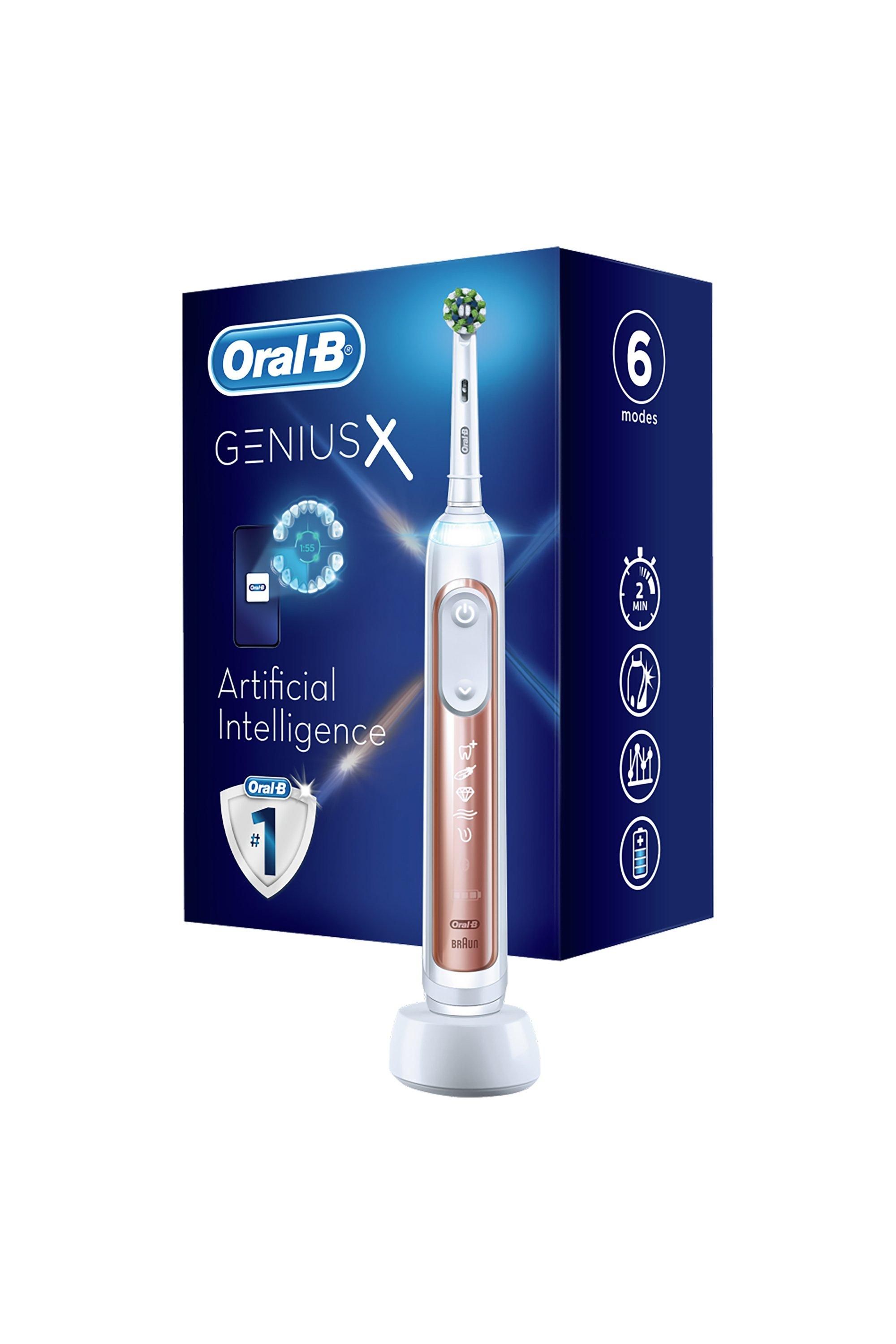 Oral B Genius X Toothbrush Rose Gold Rose Gold image 2