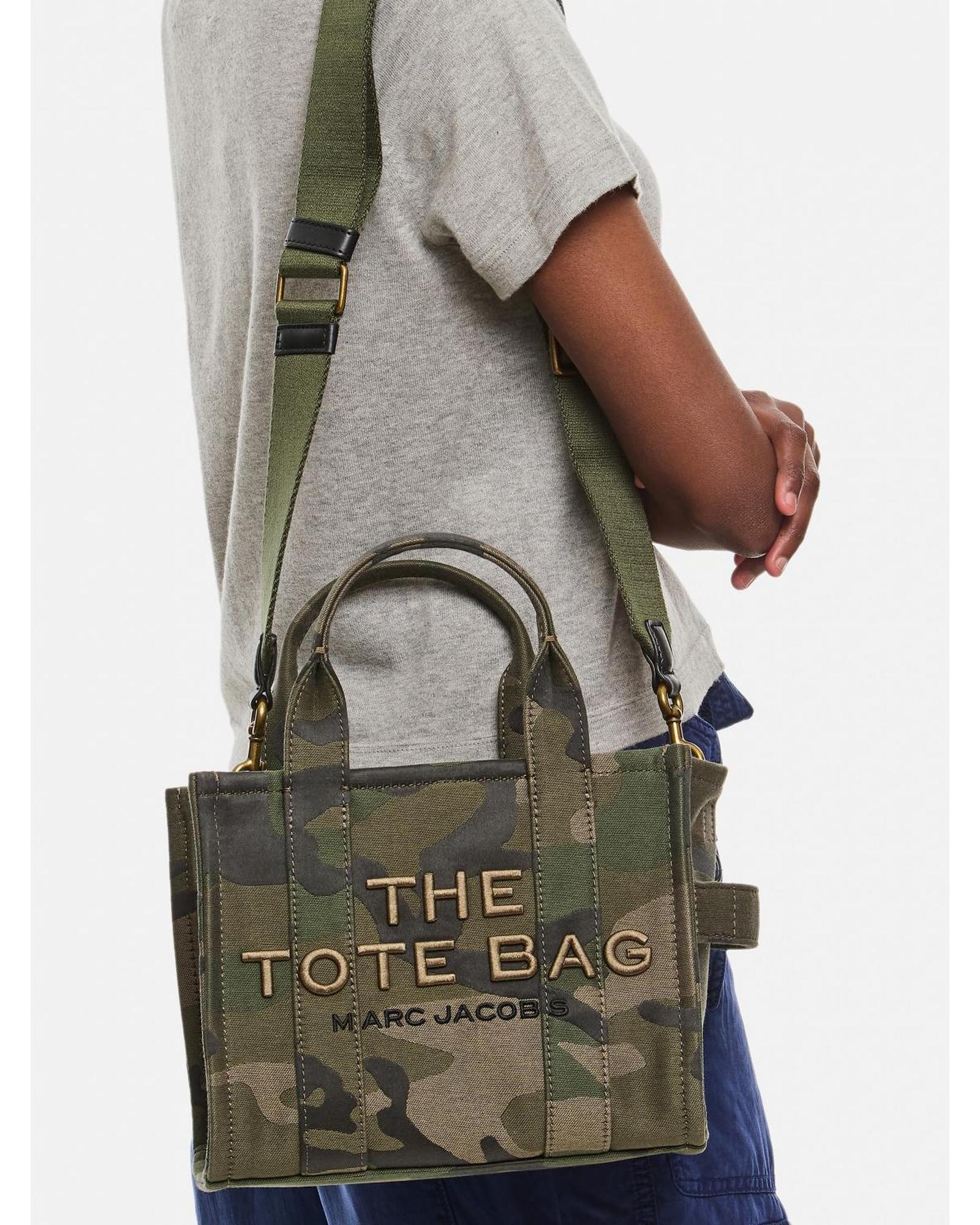 Marc Jacobs Mini Tote Camouflage Embroidered Wo Handbags image 5