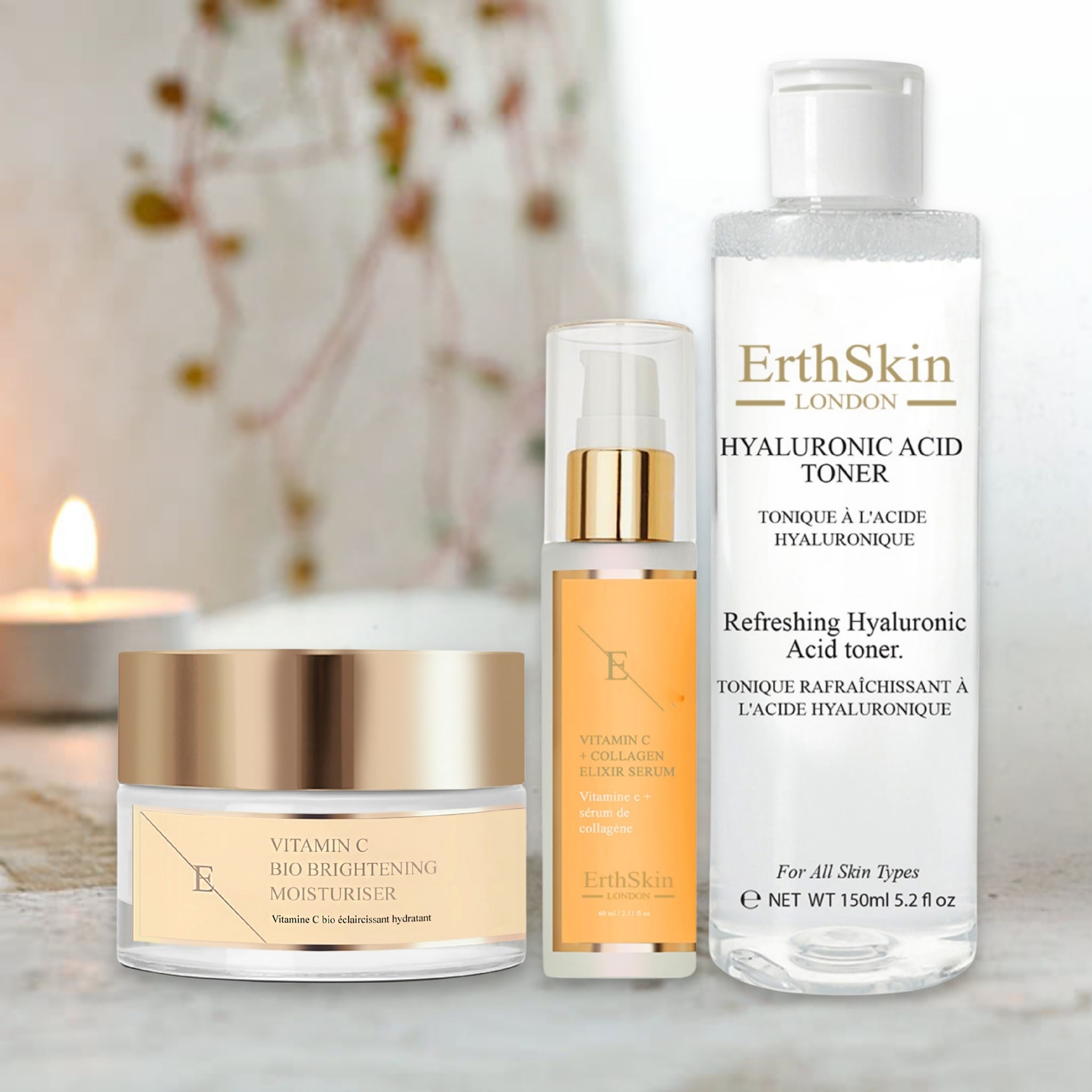 Erth Skin London ErthSkin Deep Hydration & Brightening Power Kit image 3