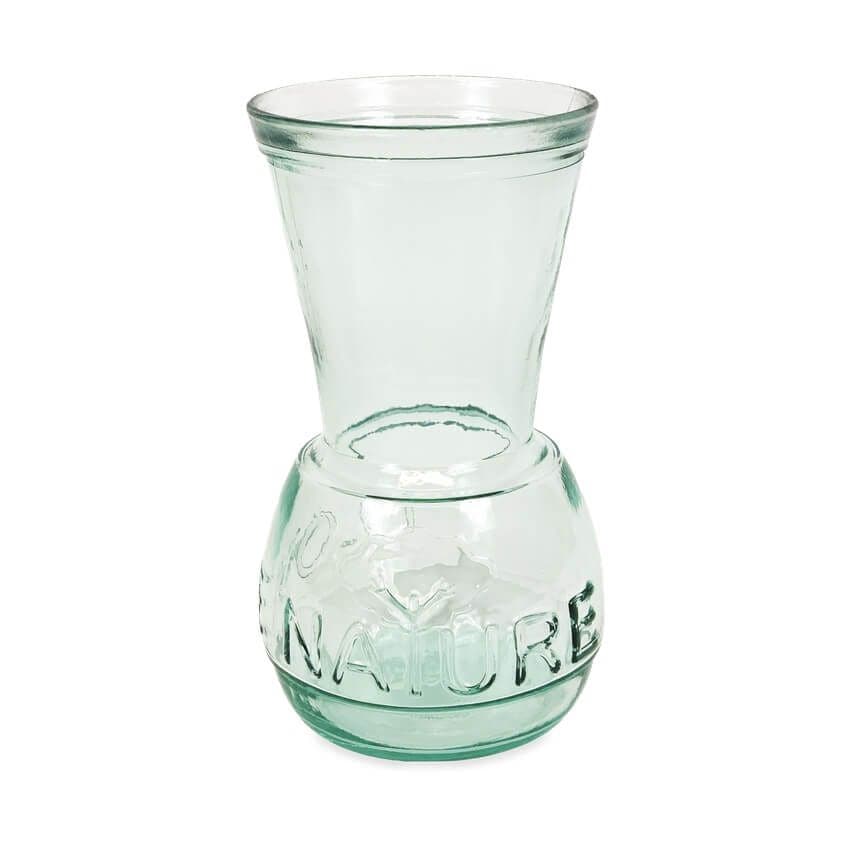 Verano Spanish Ceramics Recycled Glass Kitchen Dining Room Home Décor I Love Nature Vase - 22cm (H) image 1