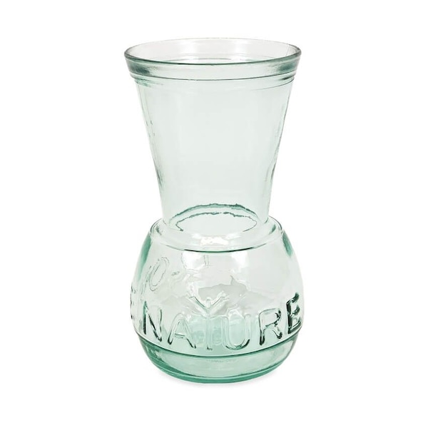 Verano Spanish Ceramics Recycled Glass Kitchen Dining Room Home Décor I Love Nature Vase - 22cm (H)