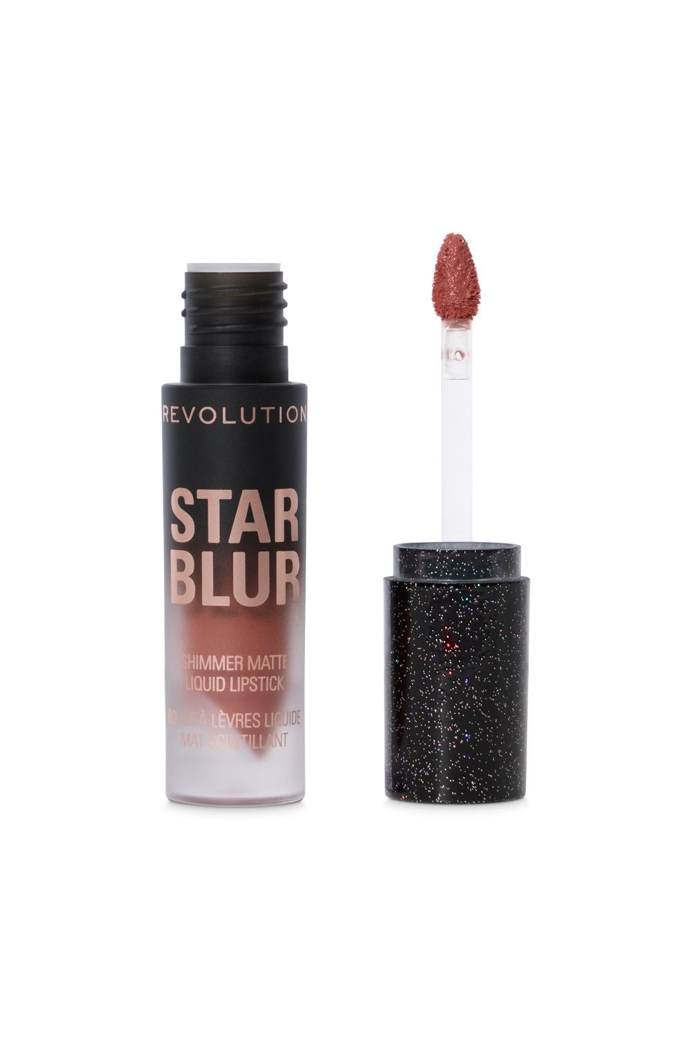 Revolution Star Blur Shimmer Matte Liquid Lip 3.5ml Frosted Petal image 2