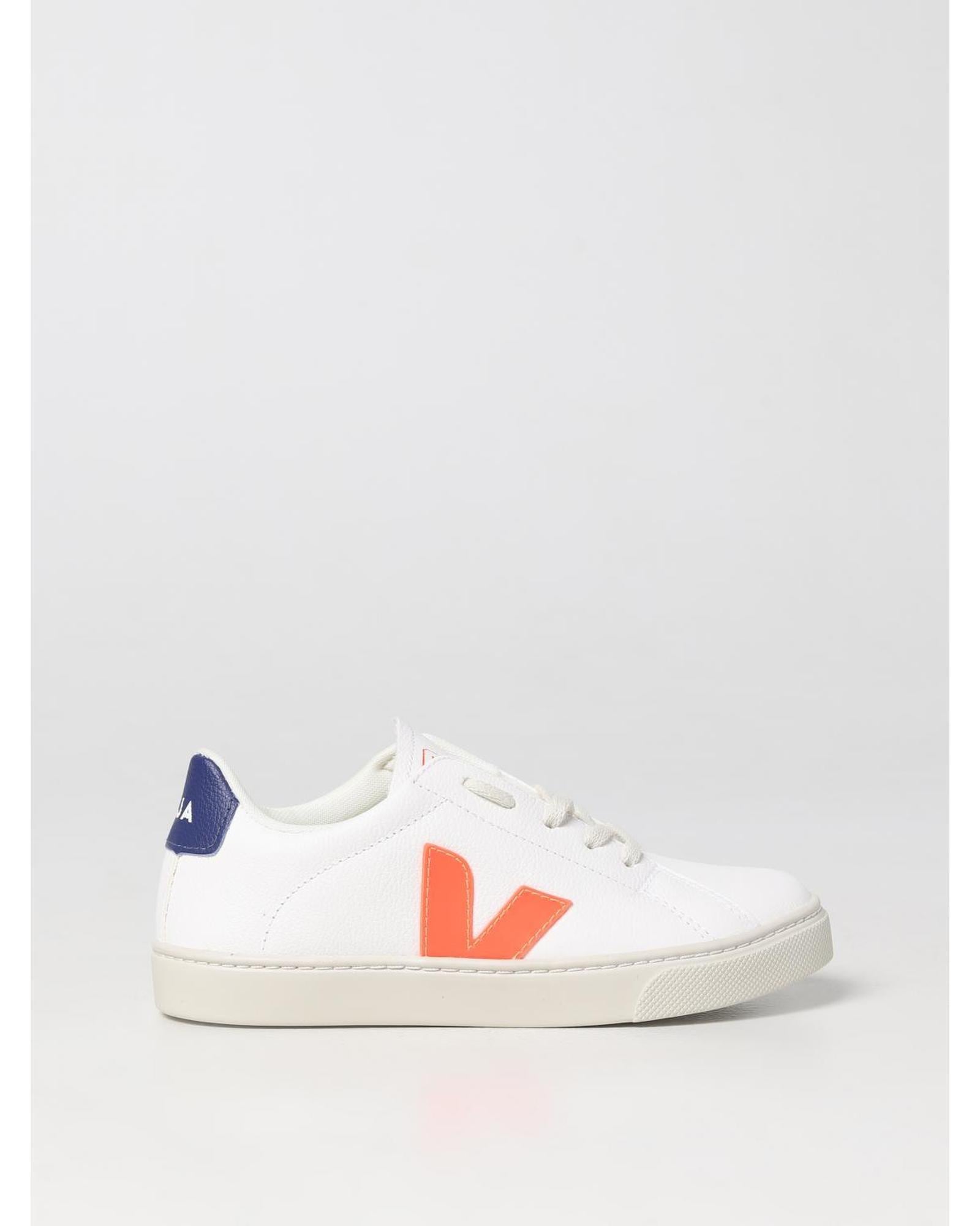 Veja Esplar Leather Sneakers Kids - White