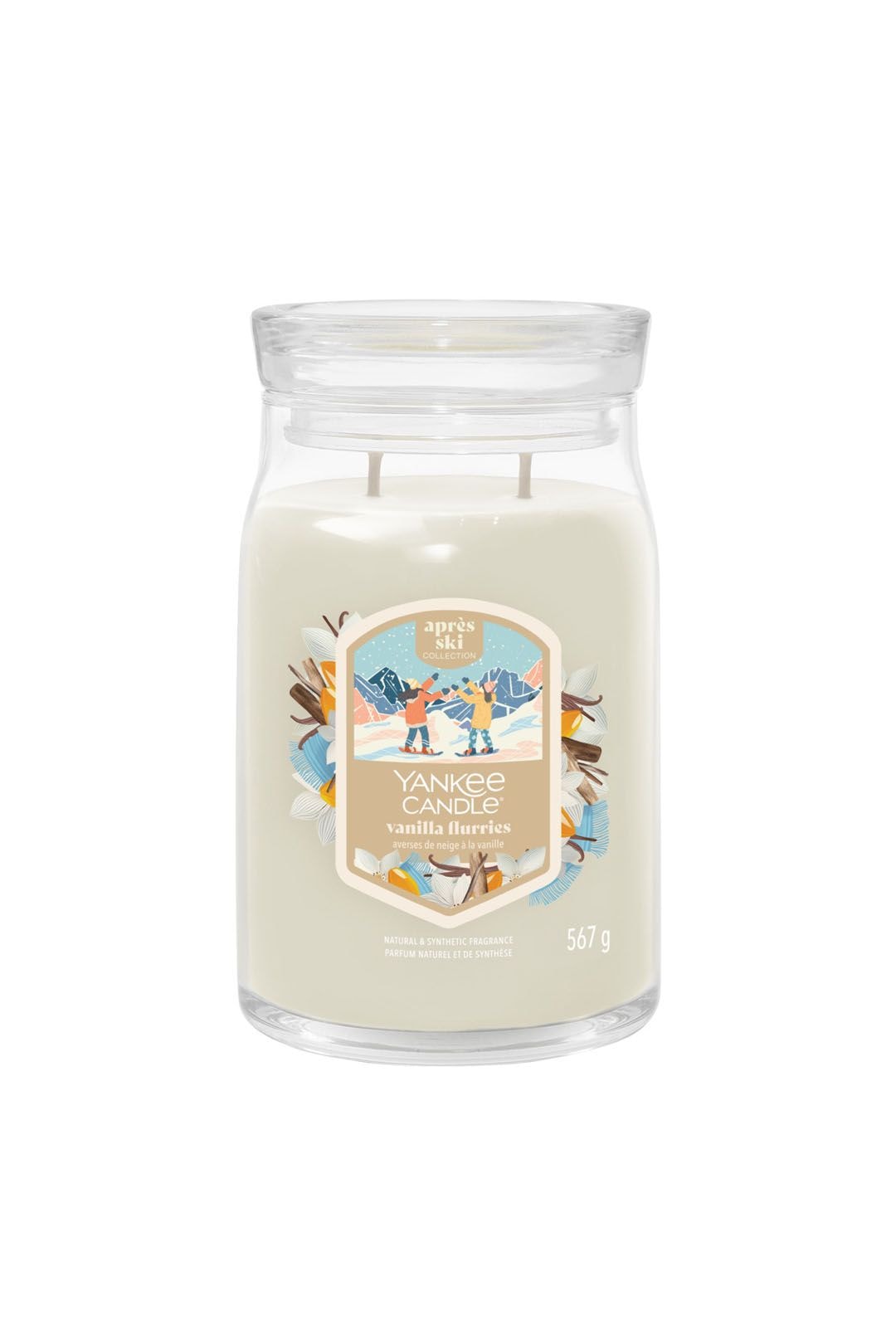 Yankee Candle Signature Large Jar Vanilla Flurries Multi image 1