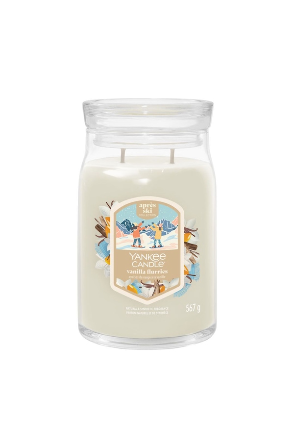 Yankee Candle Signature Large Jar Vanilla Flurries Multi