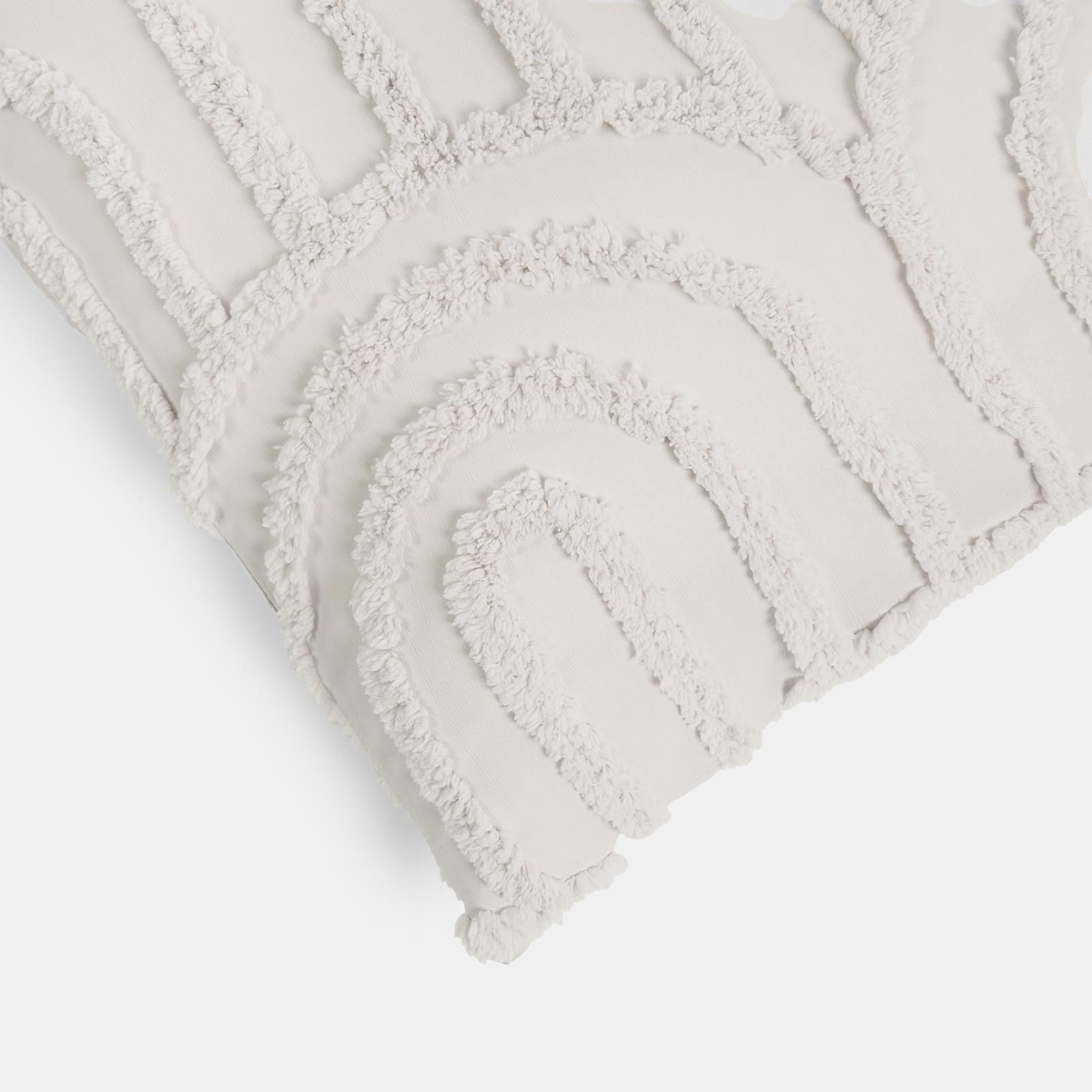 OHS 4 Pack Tufted Arch Filled Cushion Cover image 4