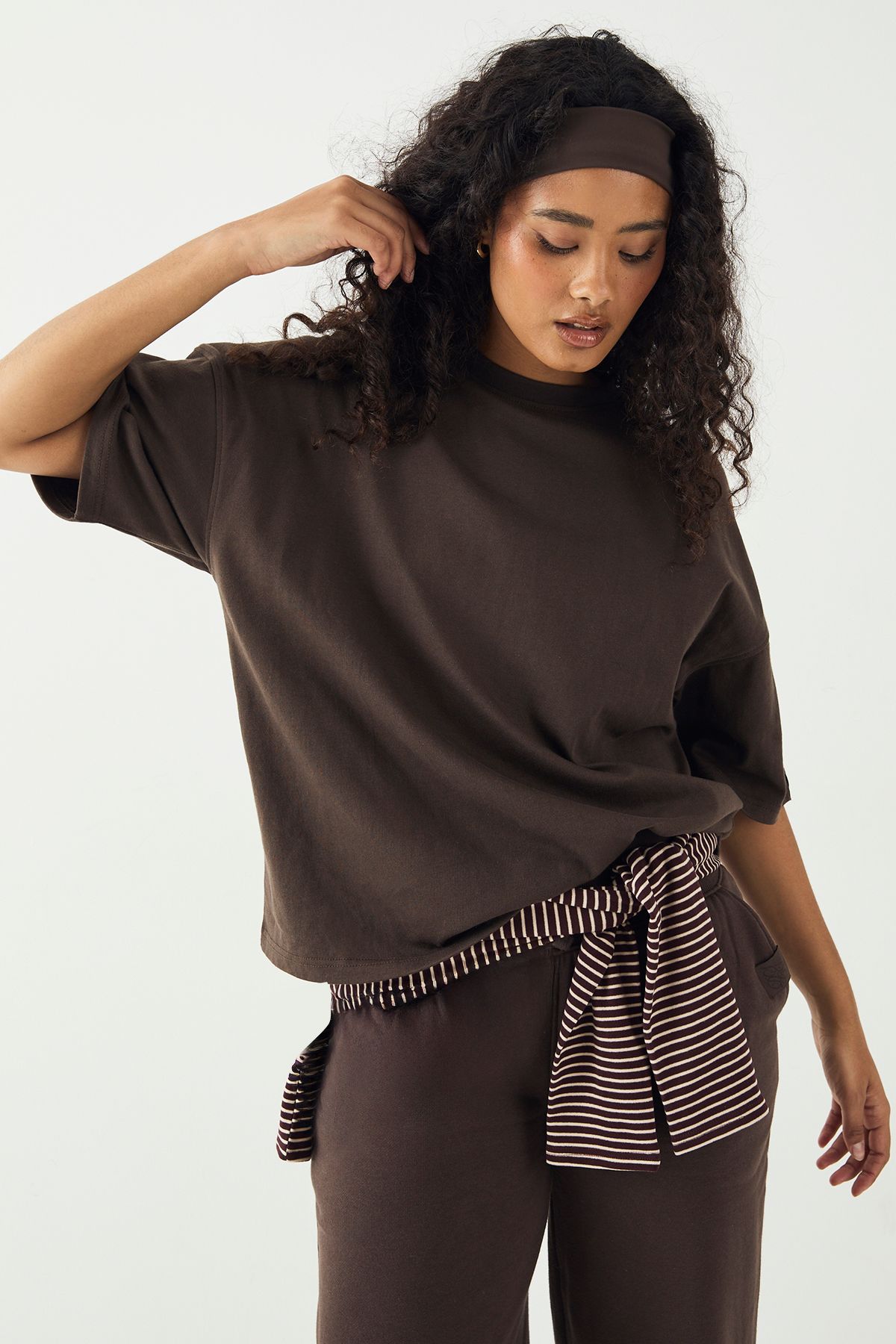 DSGN Studio DSGN Studio Oversized T-Shirt Espresso