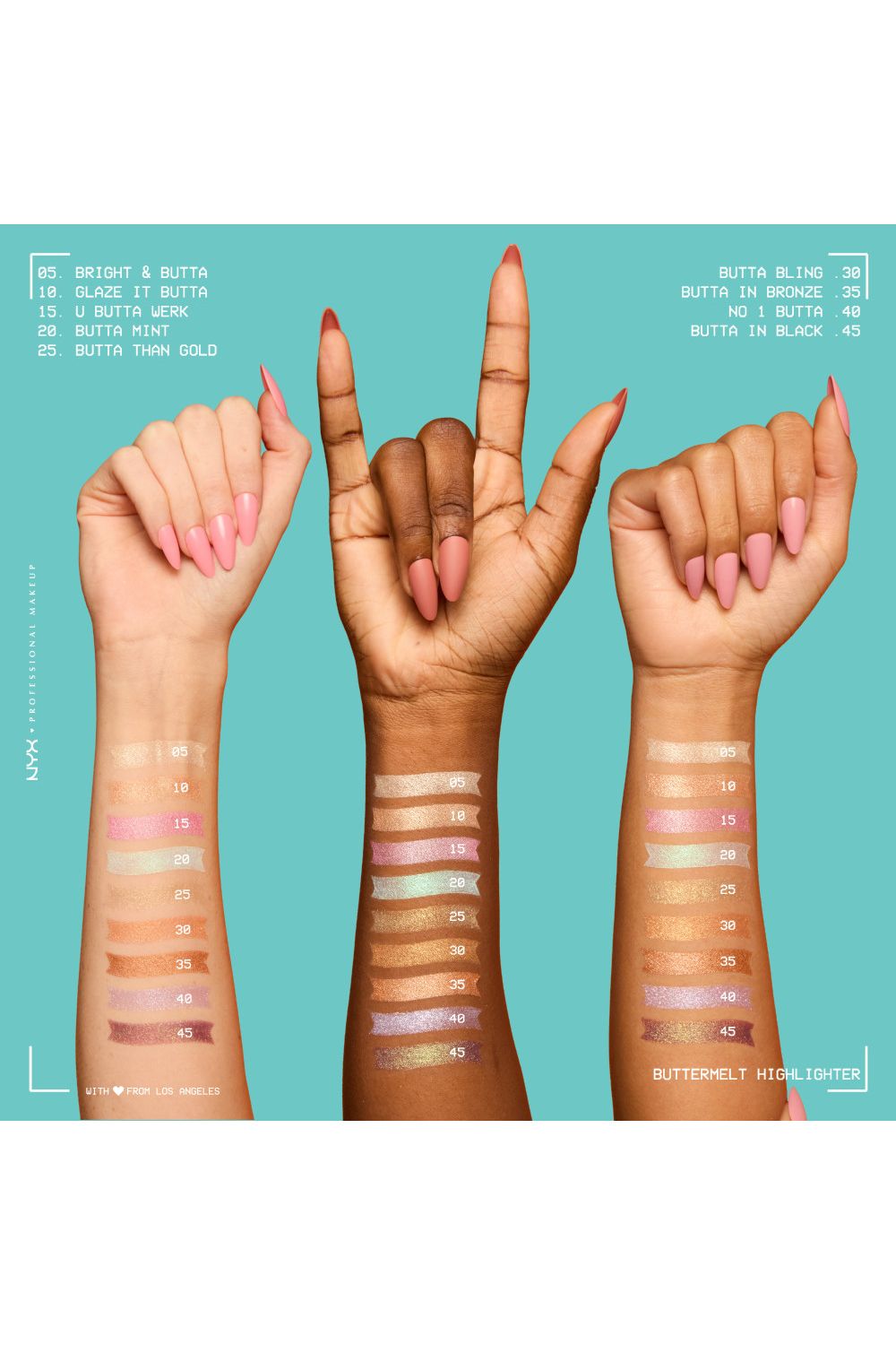 NYX Professional Makeup Buttermelt Highlighter 5g Butta In Bronze image 6