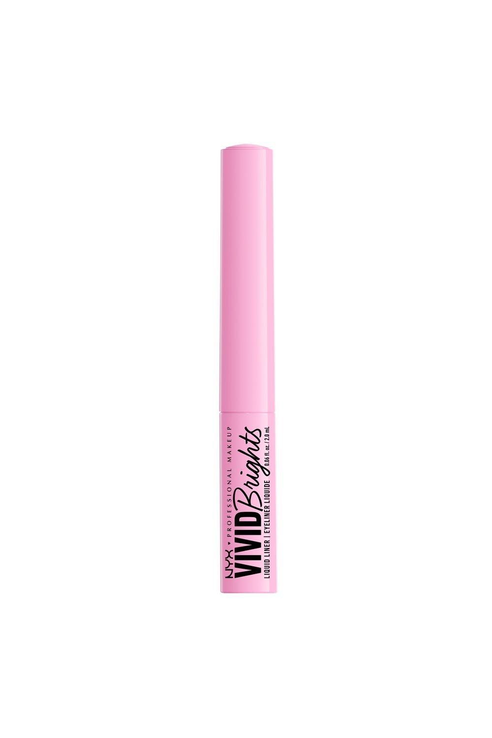 NYX Professional Makeup Vivid Brights Liquid Eyeliner Sneaky Pink image 3
