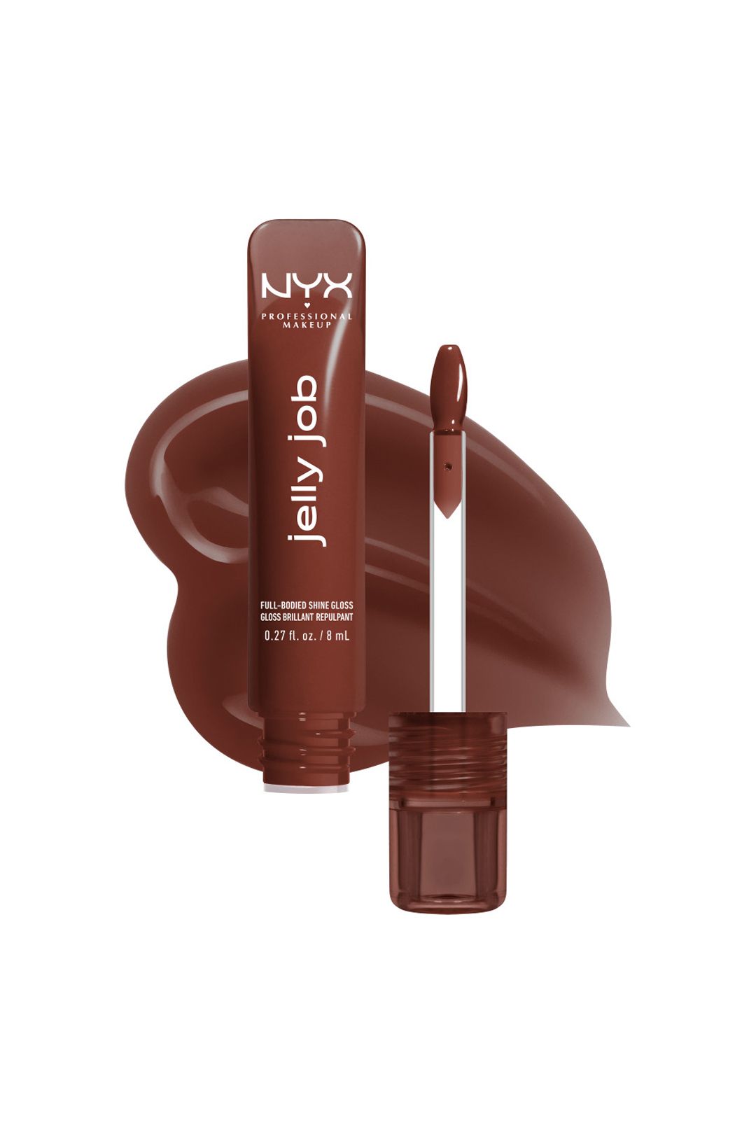 NYX Professional Makeup Jelly Job Lip Gloss 8ml Jellybean image 2