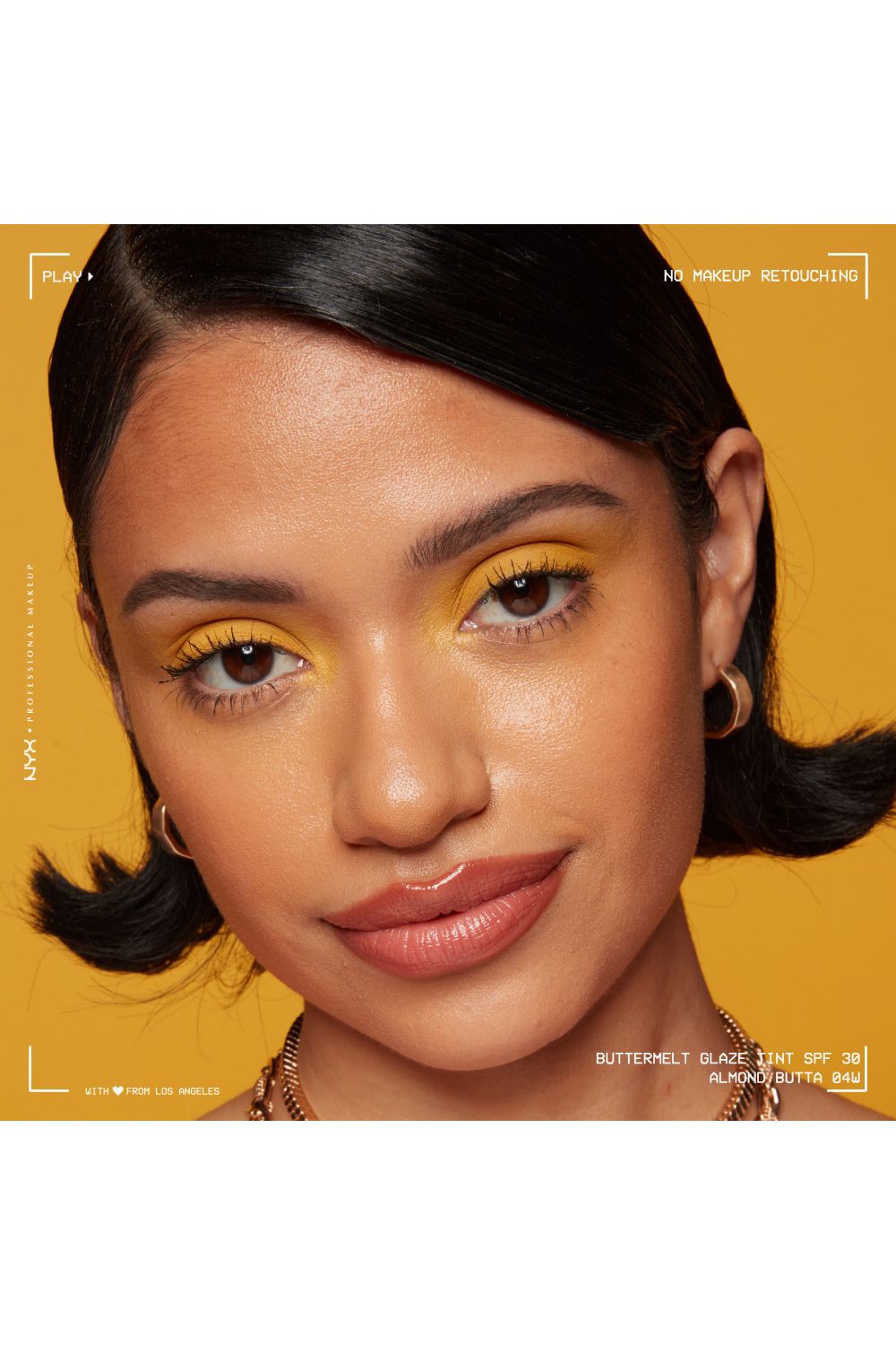 NYX Professional Makeup Buttermelt Glaze Soft Glow Skin Tint + SPF/FPS 30 30ml Almond Butta image 4