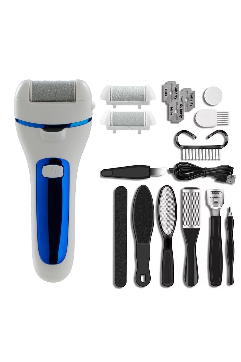 SHEONLY Electric Pedicure Tools Set Callus Remover Beauty Tool image 7