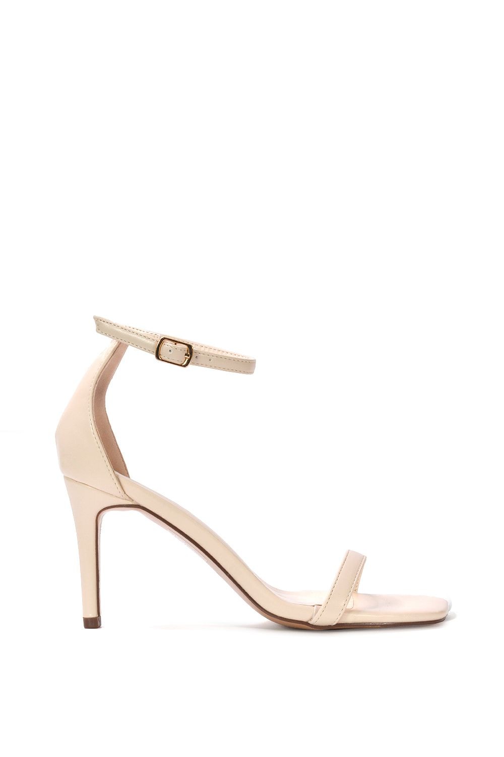 XY London 'Emma' Strappy Stiletto High Heels With Ankle Strap