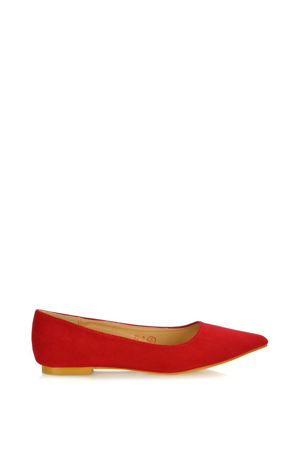 XY London 'Alessia' Flat Pointed Toe Low Heel Slip on Bridal Ballerina Pump Shoes image 1