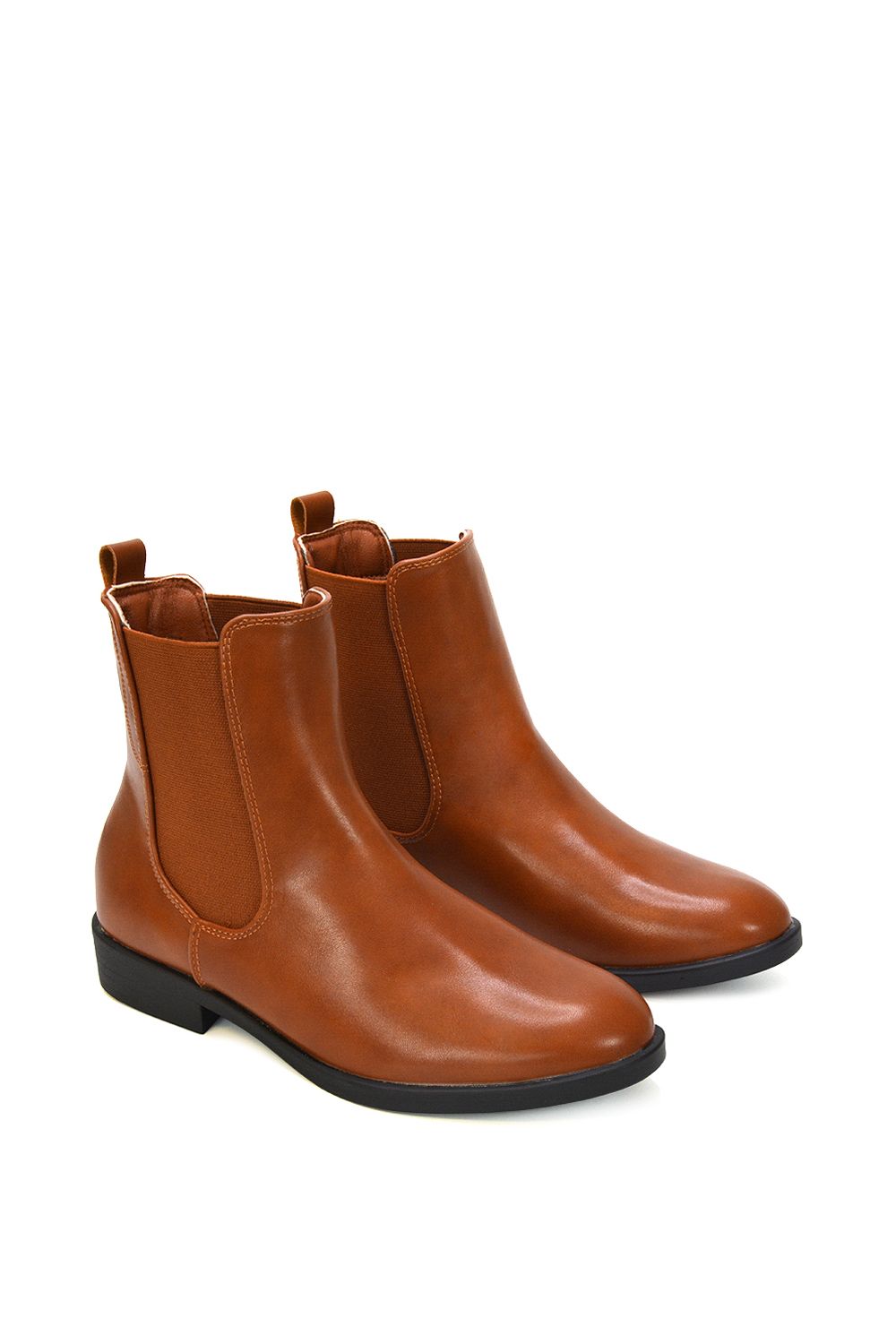 XY London 'Nala' Flat Pull On Chelsea Boots image 6