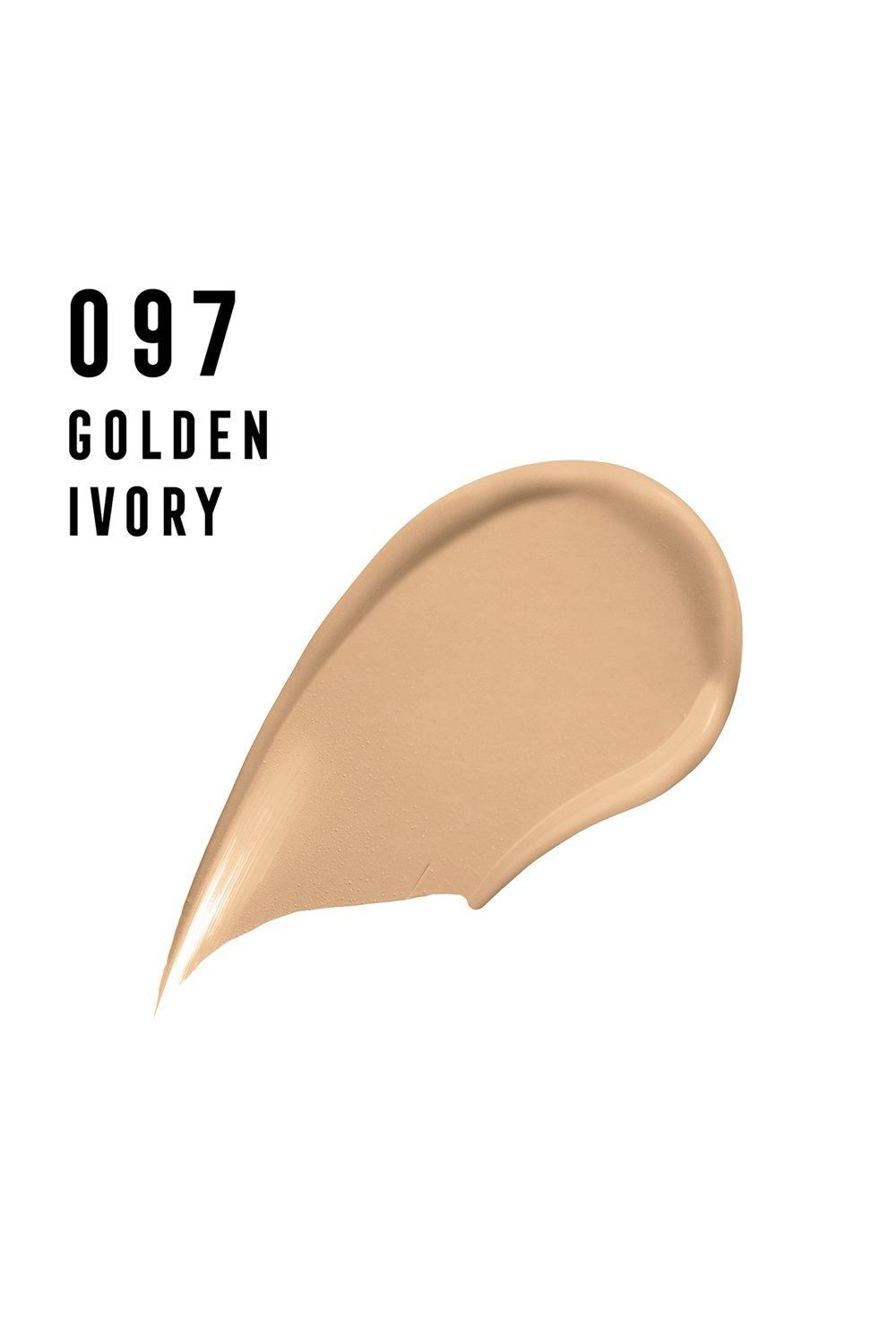 Max Factor Facefinity Lasting Performance Foundation 97 Golden Ivory image 3