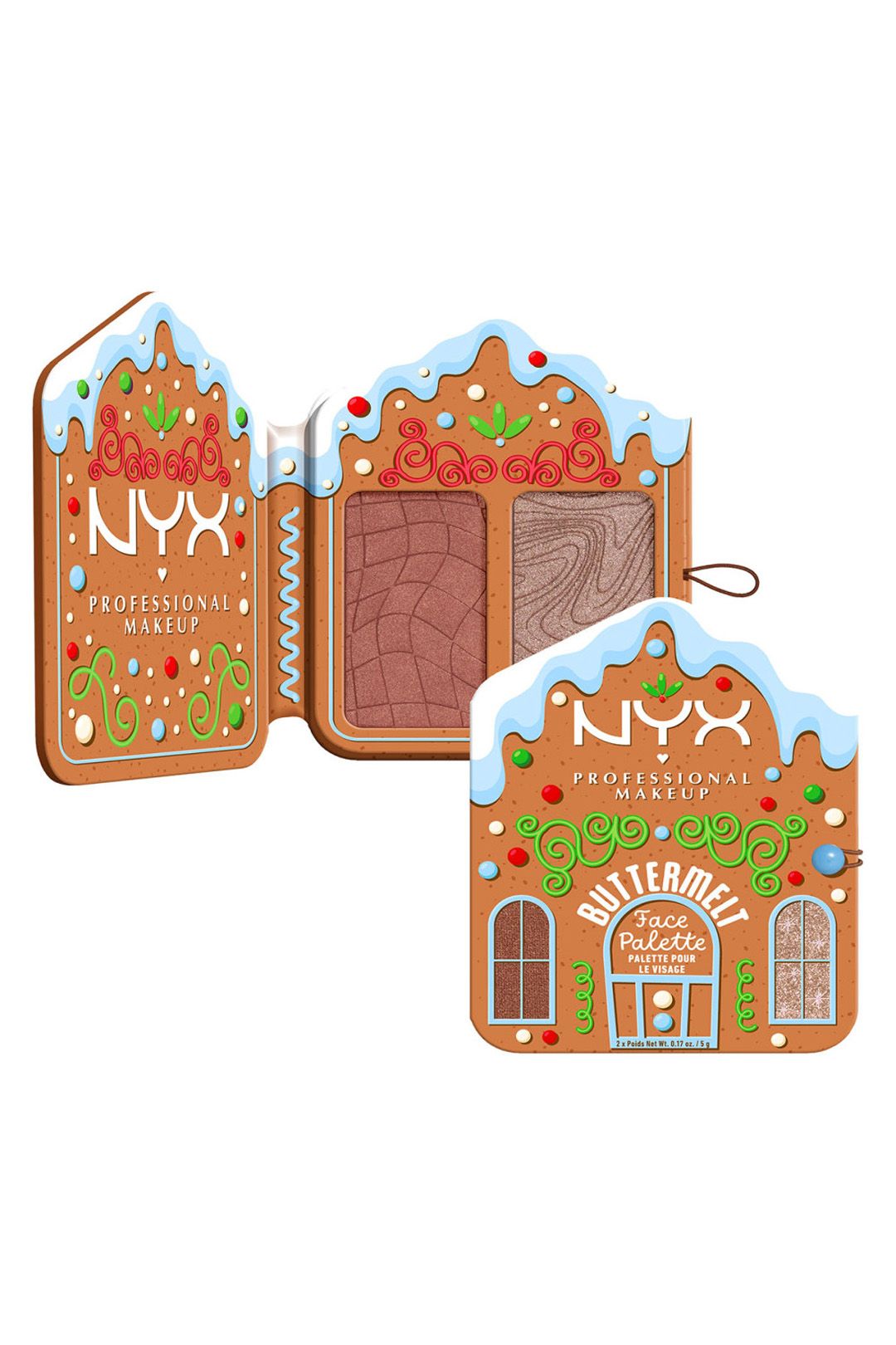 NYX Professional Makeup Buttermelt Face Palette, Blush & Highlighter Duo - Deep Multi image 6