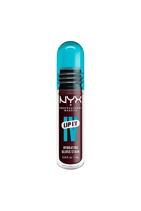 NYX Professional Makeup Lip IV Hydrating Gloss Stain, Lip Gloss 5ml Mauve N Moist