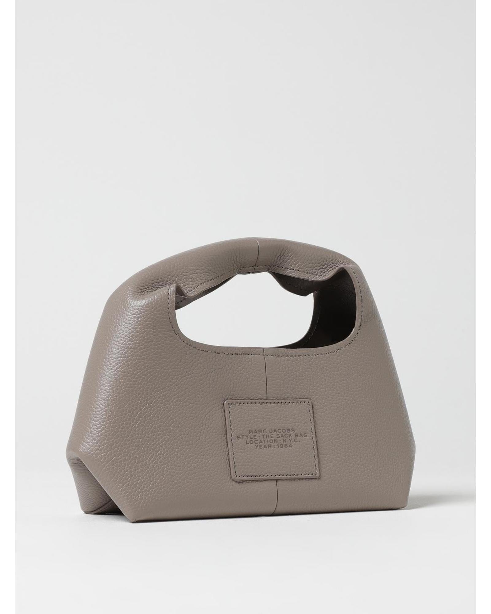 Marc Jacobs The Sack Bag Mini Top Handle Wo - Cream Clutch Bags image 2