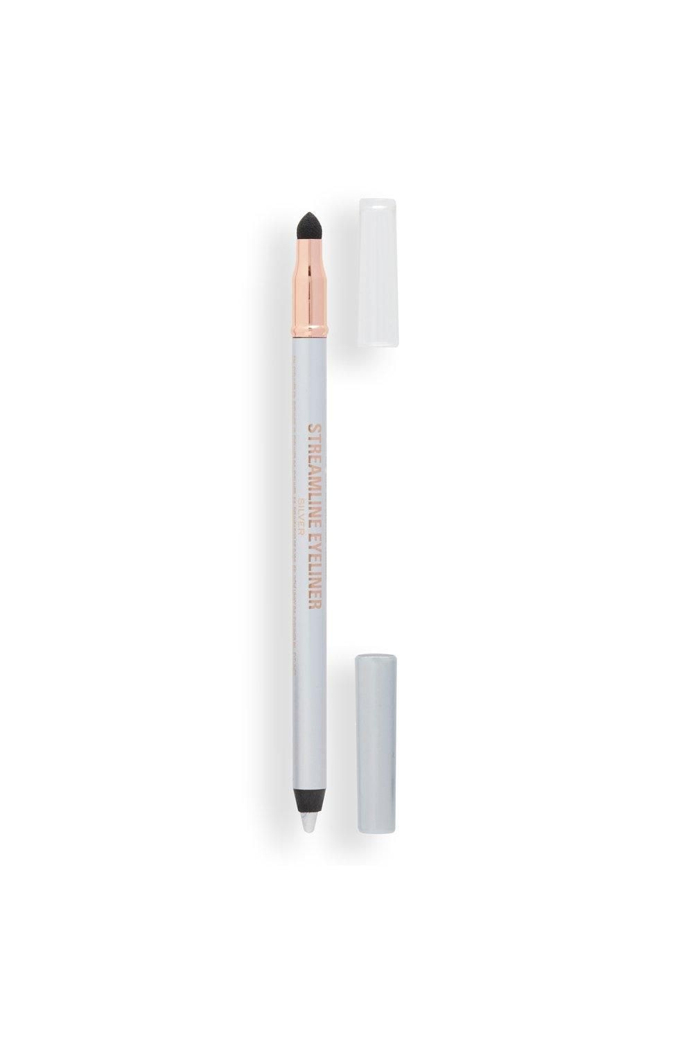 Revolution Revolution Streamline Waterline Eyeliner Pencil Silver image 2
