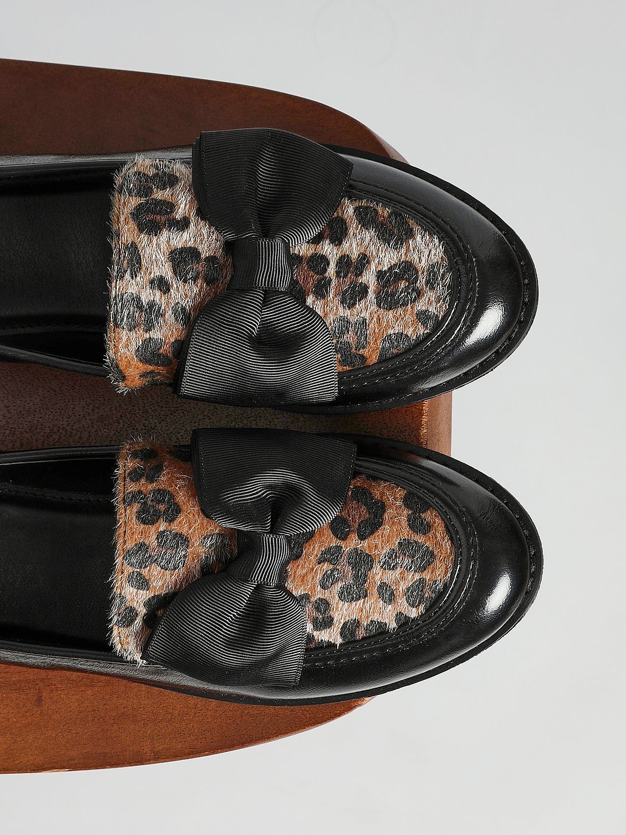 Linzi Cathy Leopard Print Classic Slip On Loafer image 2