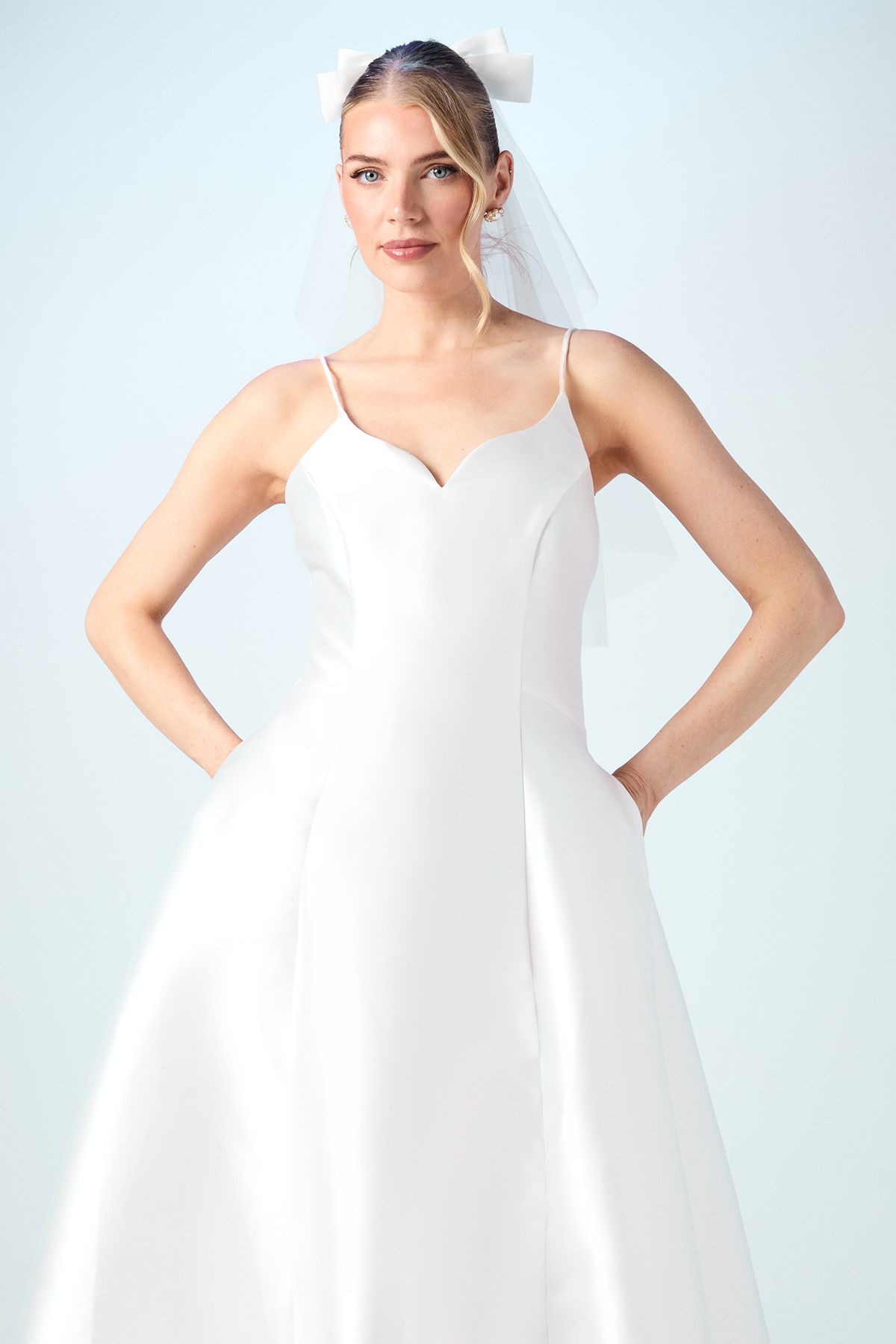 Coast Sweetheart Strappy Full Skirted Wedding Dress Ivory image 2