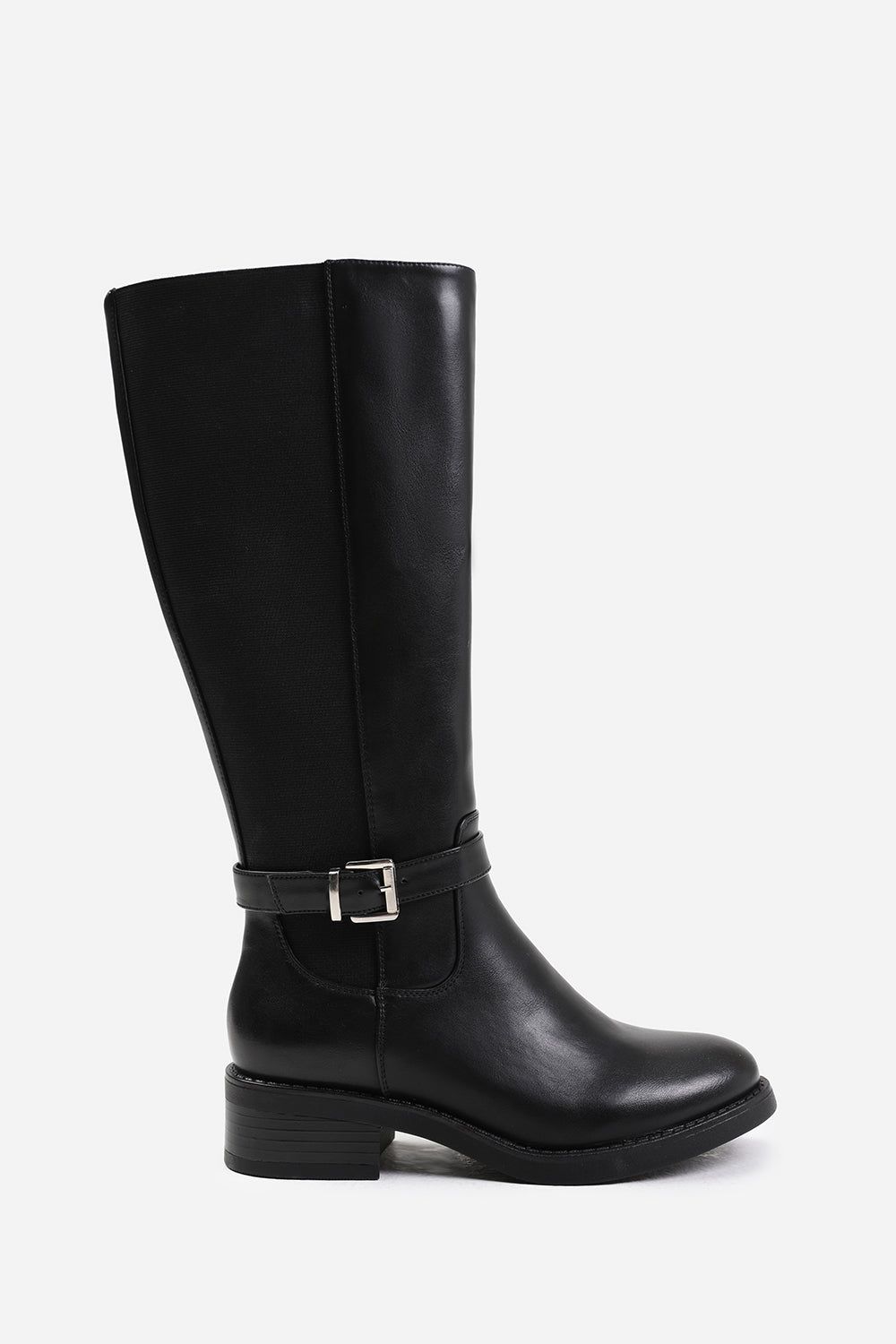 Where's That From 'Bode' Knee High Boots With Buckle Detail image 2