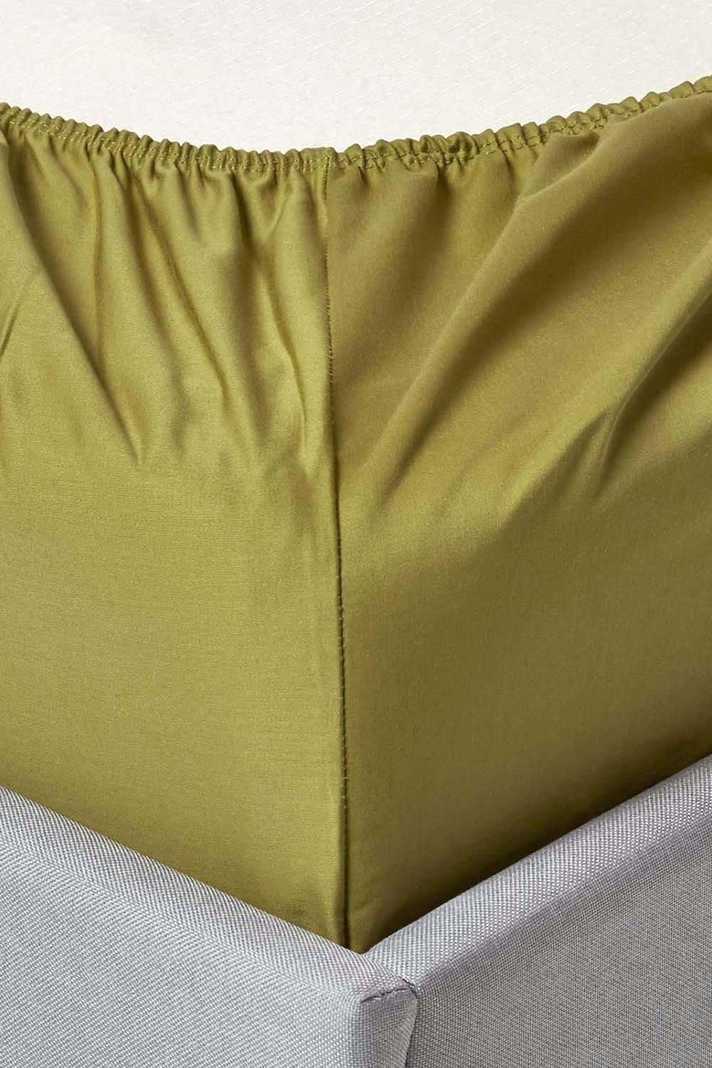 Homescapes Egyptian Cotton Fitted Sheet 12 inch 1000 Thread Count image 2