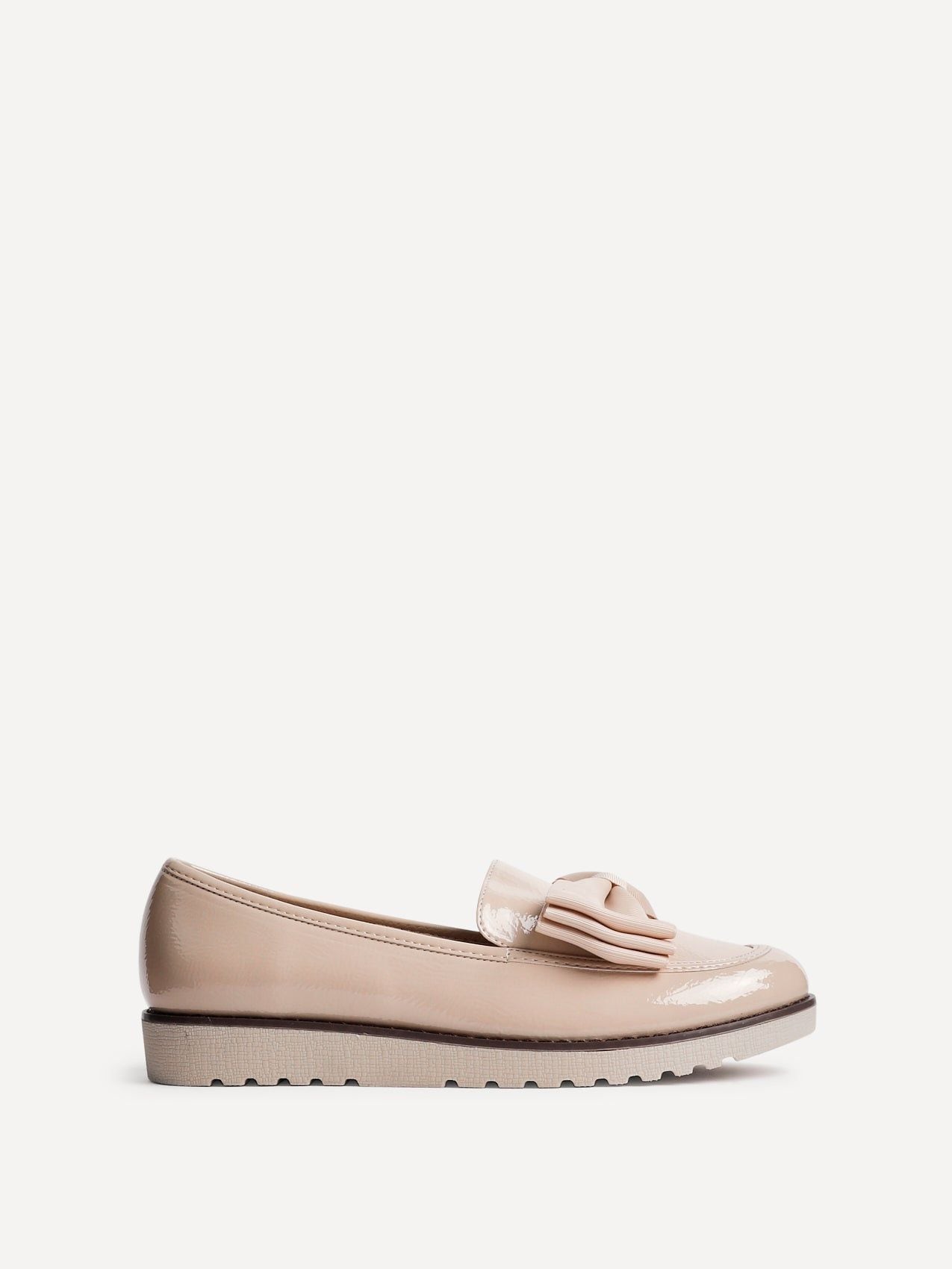 Linzi Cathy Mocha Patent Loafers image 1
