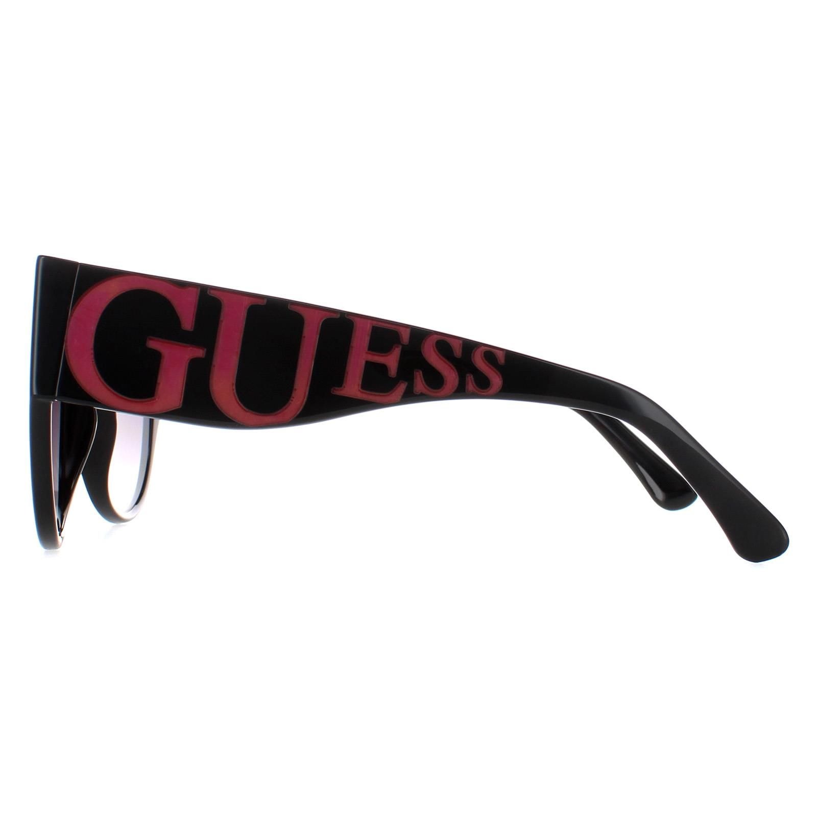 Guess Cat Eye Shiny Black Smoke Gradient GF6118 image 3