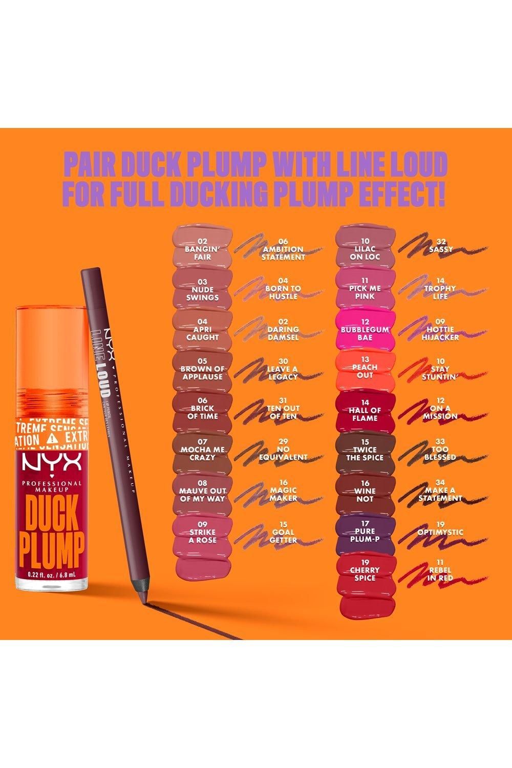 NYX Professional Makeup Duck Plump Lip Plumping Gloss Cherry Spice image 7