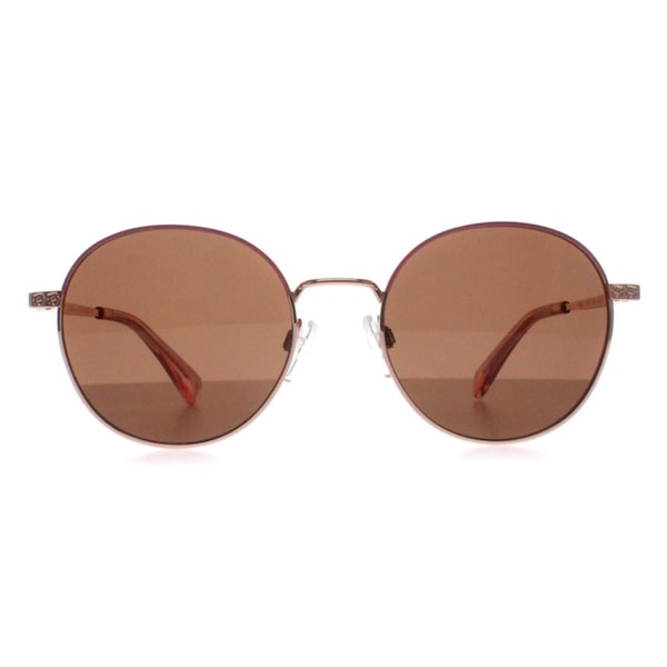 Ted Baker Round Rose Gold Brown TB1679 Willa