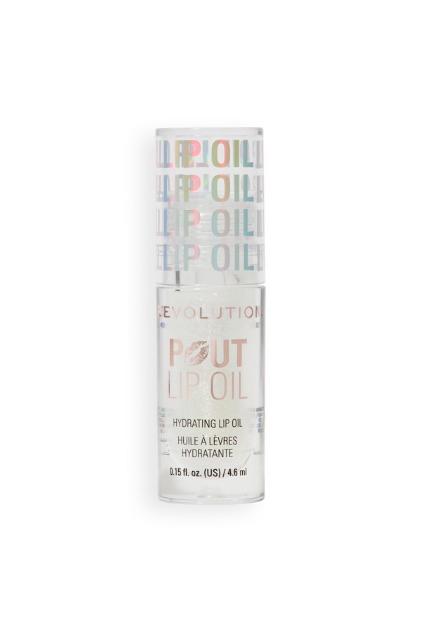 Revolution Pout Lip Oil 4.6ml Holographic Shimmer