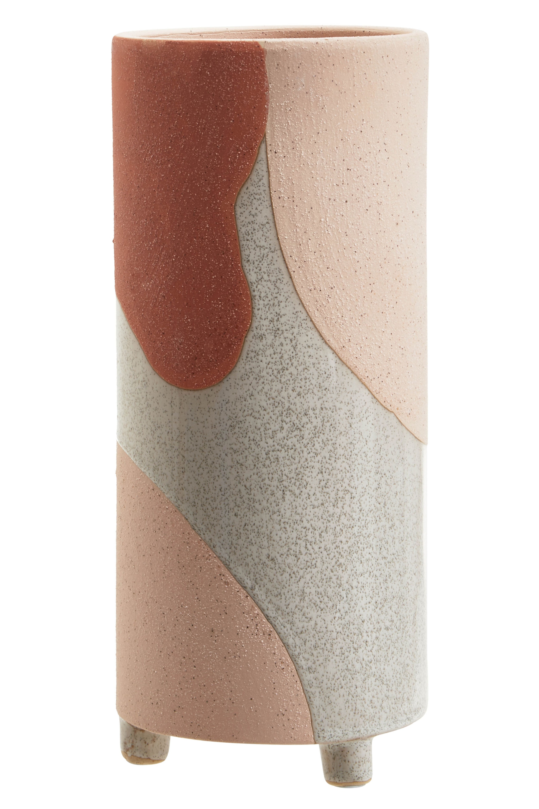 Orsina Small Ceramic vase, Handcrafted Ceramic Flower Vase for Home Decor, Stylish Stoneware Vase for Living Room image 1