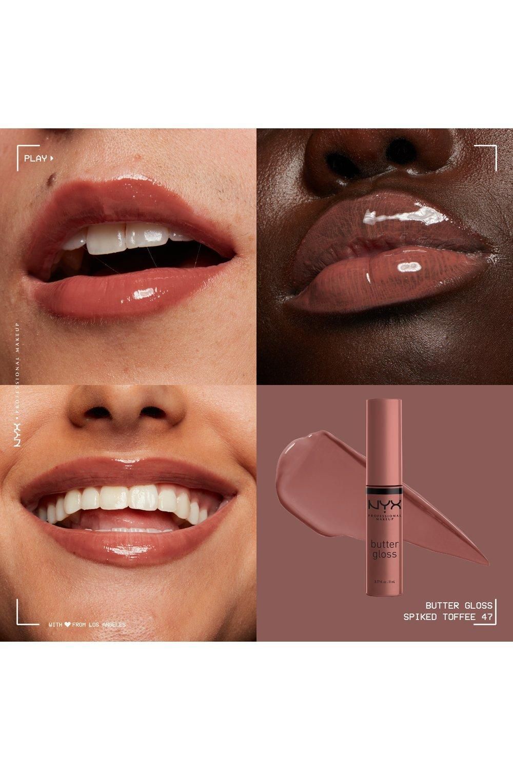 NYX Professional Makeup Butter Lip Gloss Spiked Toffee image 8