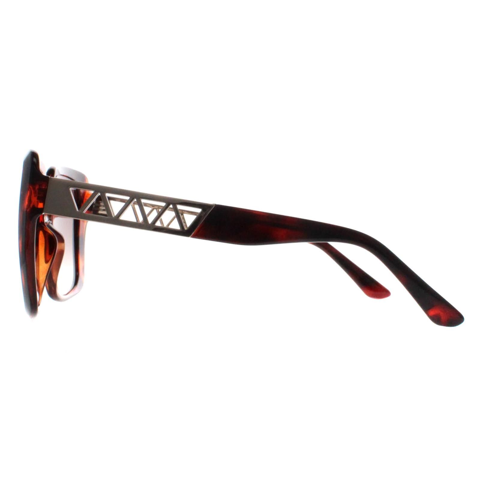 Guess Square Dark Havana Brown Gradient GU7689 image 3