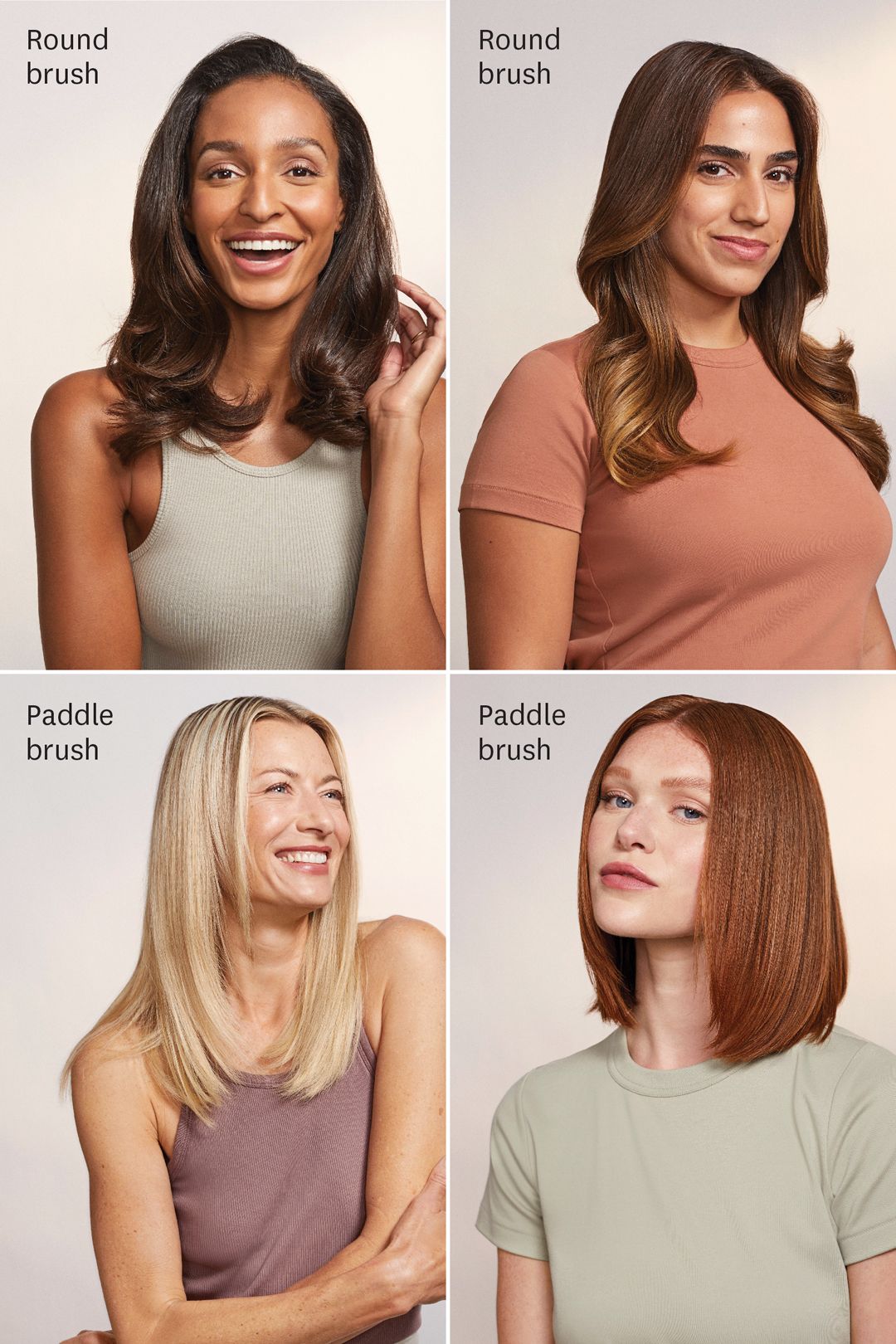 T3 AireBrush Duo Interchangeable Hot Air Blow Dry Brush Multi image 3