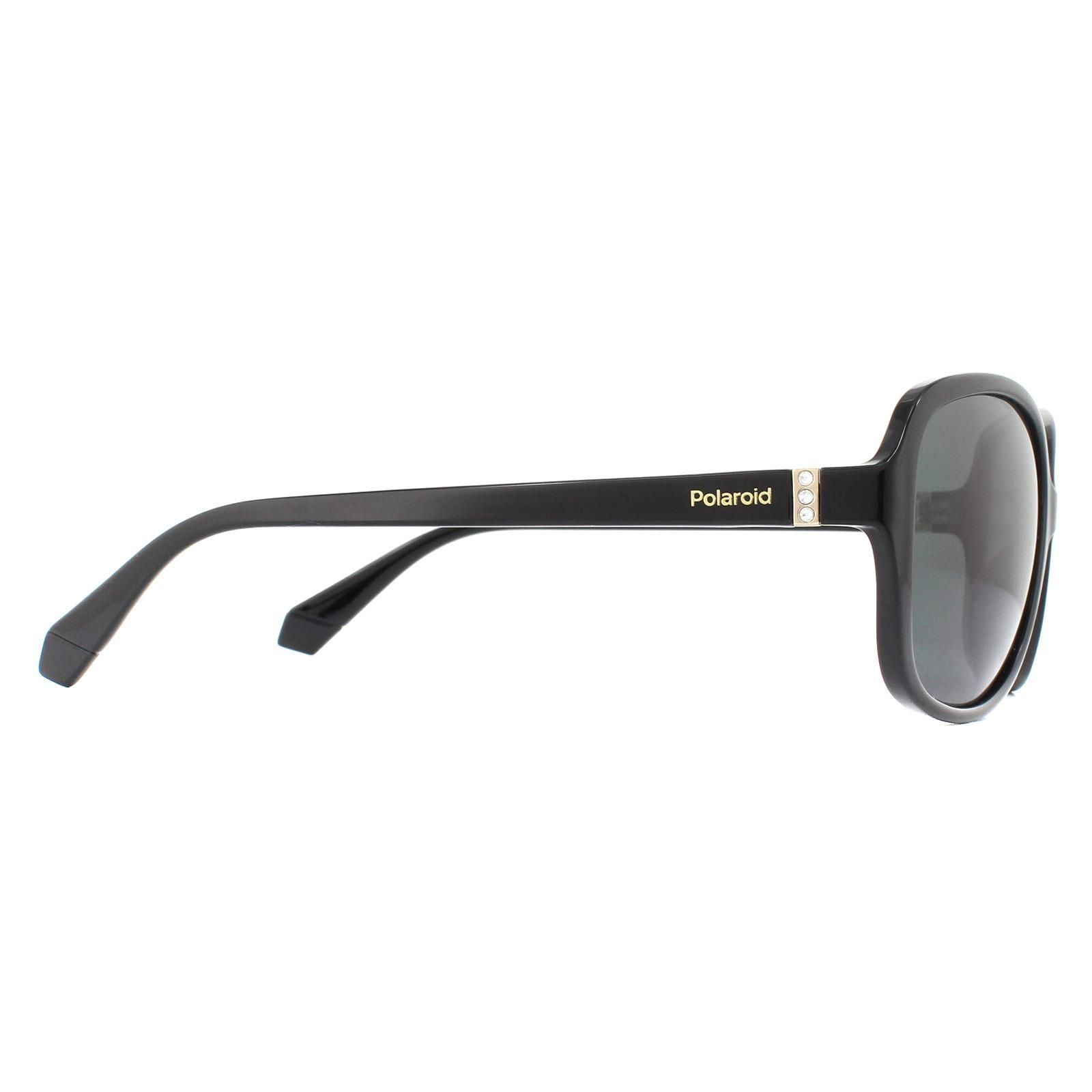 Polaroid Fashion Black Grey Polarized Sunglasses image 4