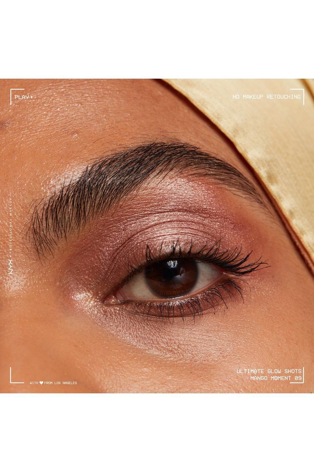 NYX Professional Makeup Ultimate Glow Shots Liquid Eyeshadow Mango Moment image 4